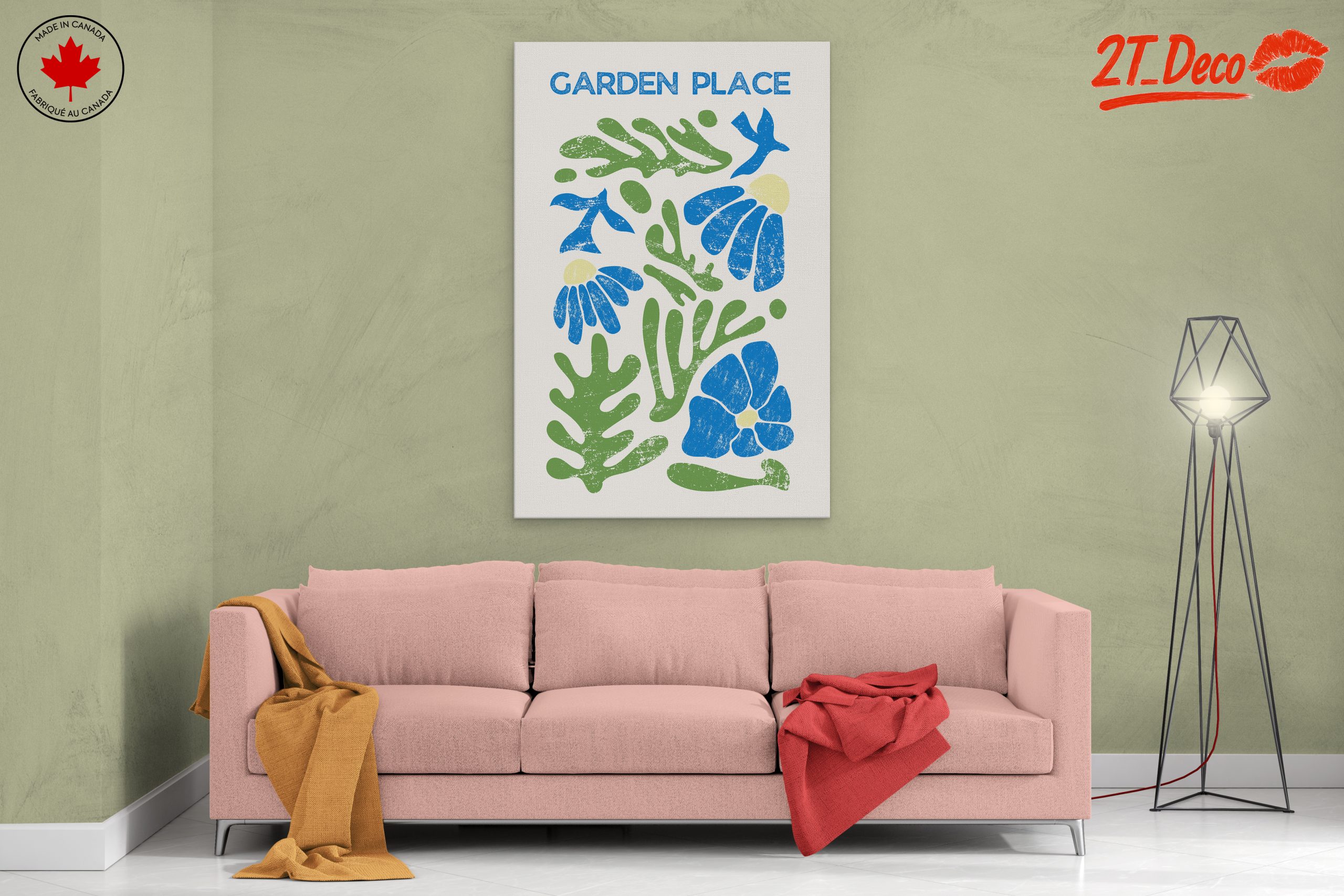 Whimsical Botanical Art Decor for Gardens - Image 2