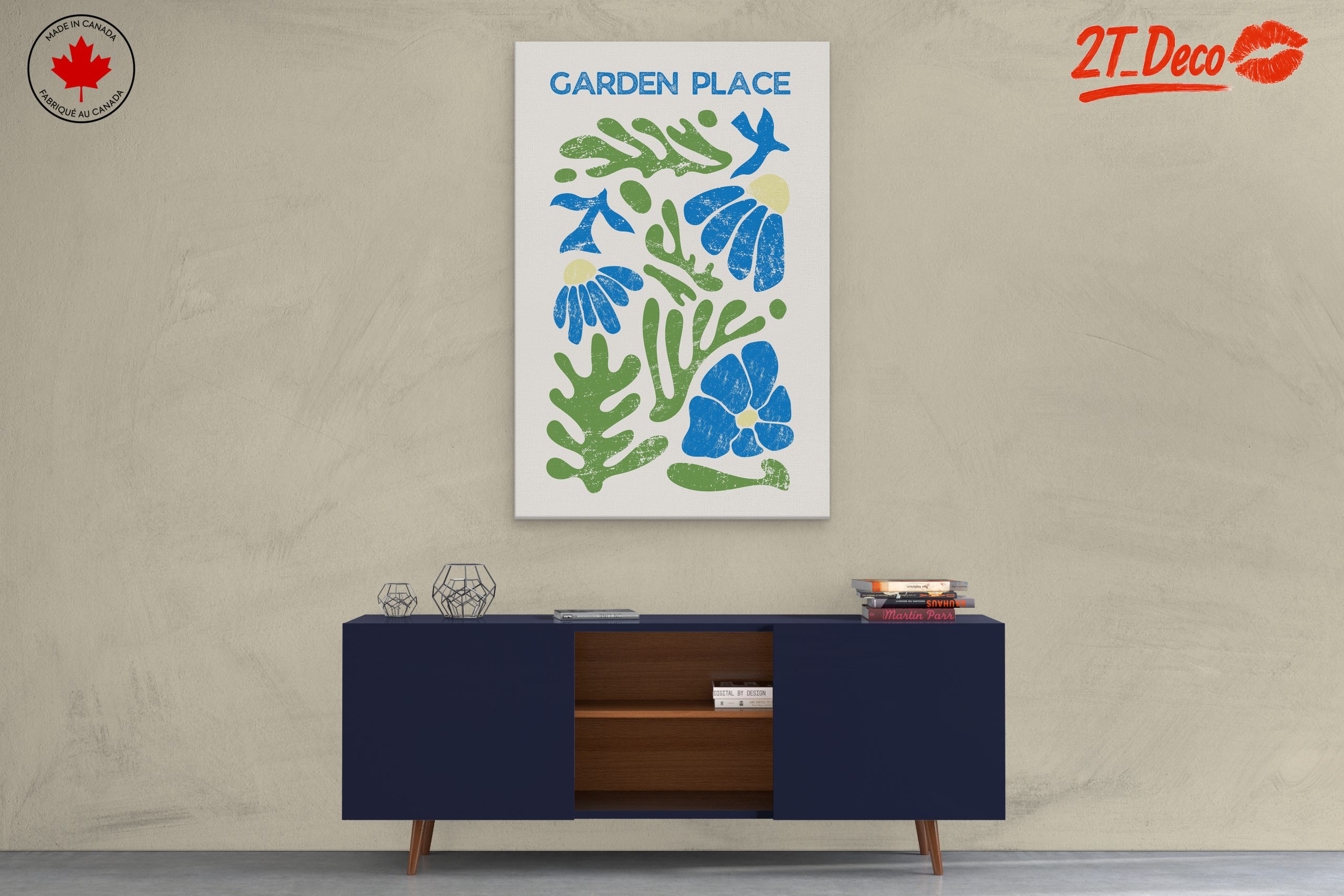 Whimsical Botanical Art Decor for Gardens - Image 3