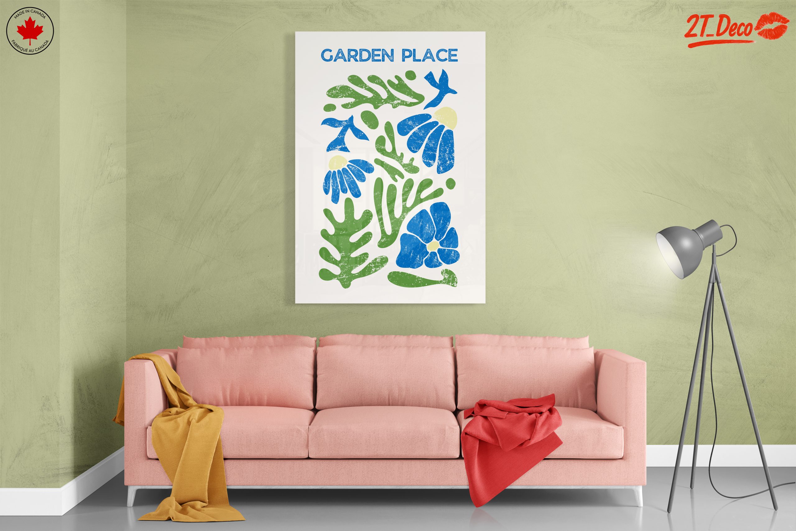 Whimsical Botanical Art Decor for Gardens - Image 7