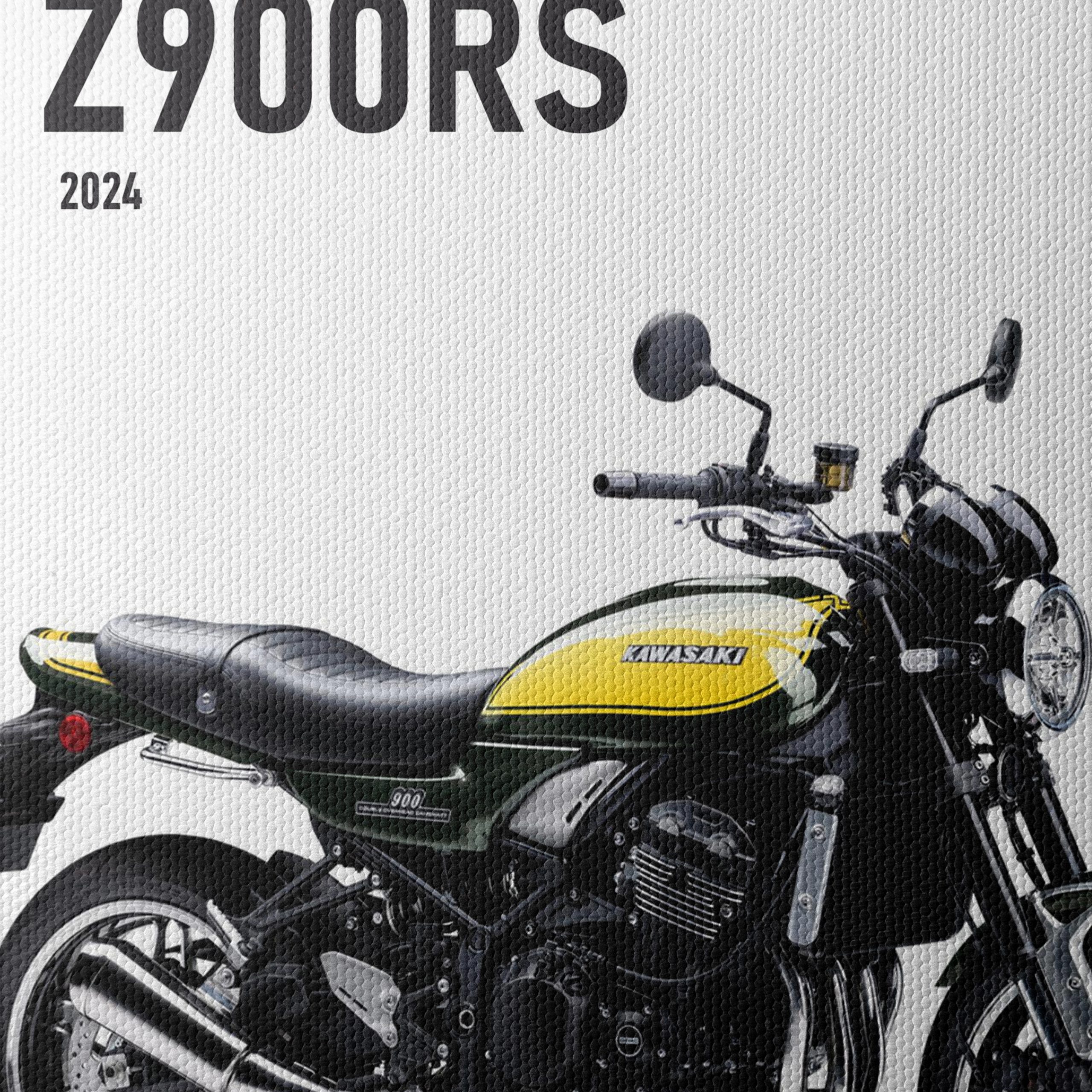 Kawasaki Z900RS 2024 Motorcycle Artwork - Image 4