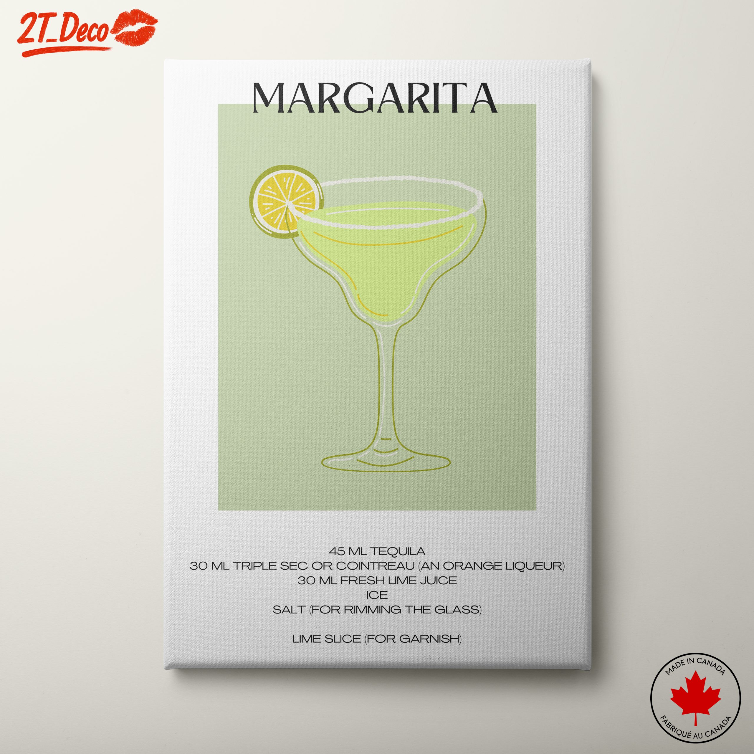 Margarita Cocktail Art