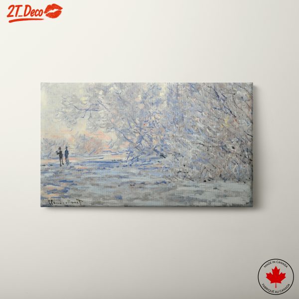 Winter Landscape by Claude Monet