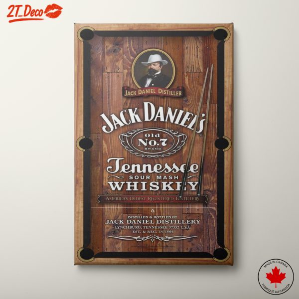 Jack Daniel's Tennessee Sour Mash Whiskey Art
