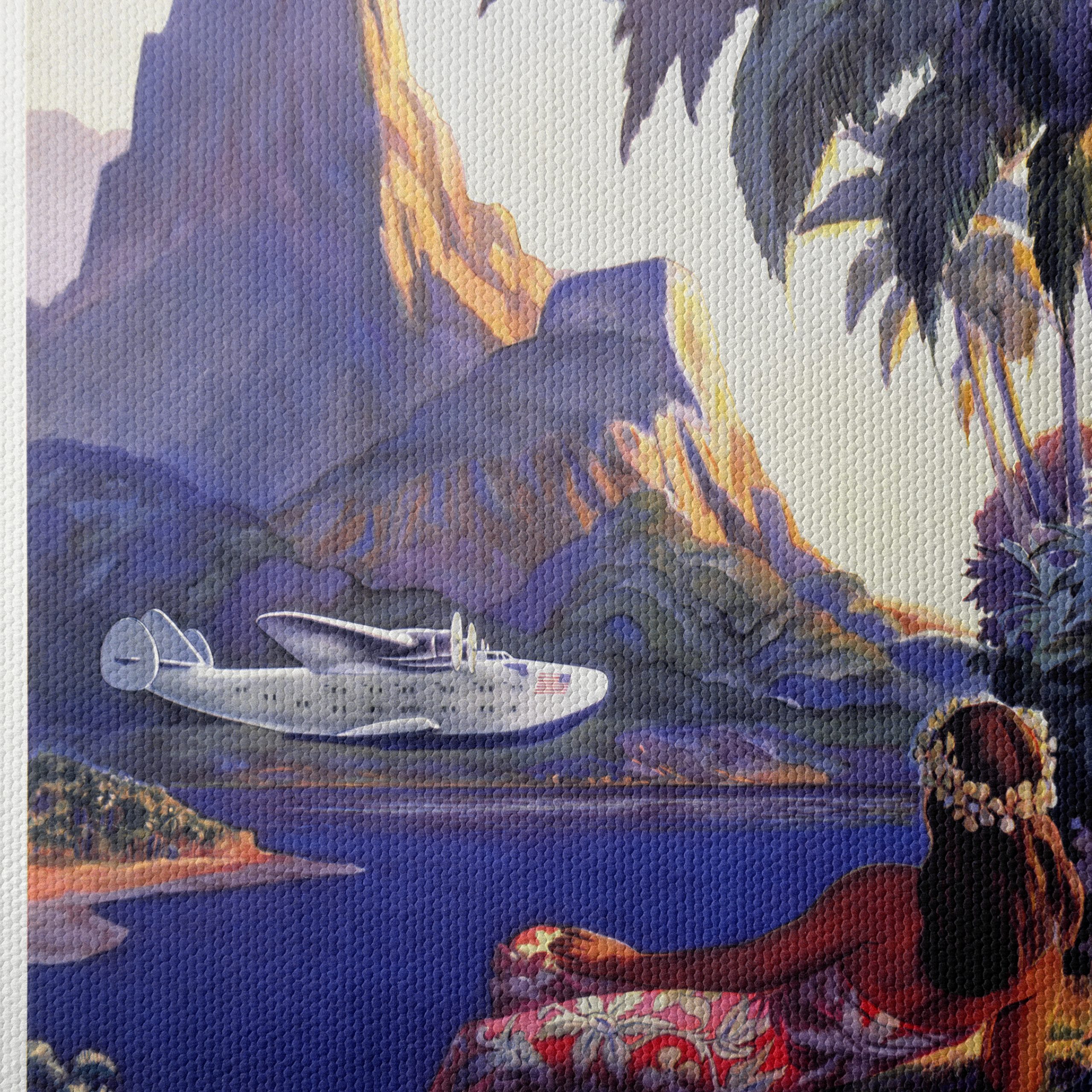 Vintage Travel Poster for South Sea Isles - Image 4