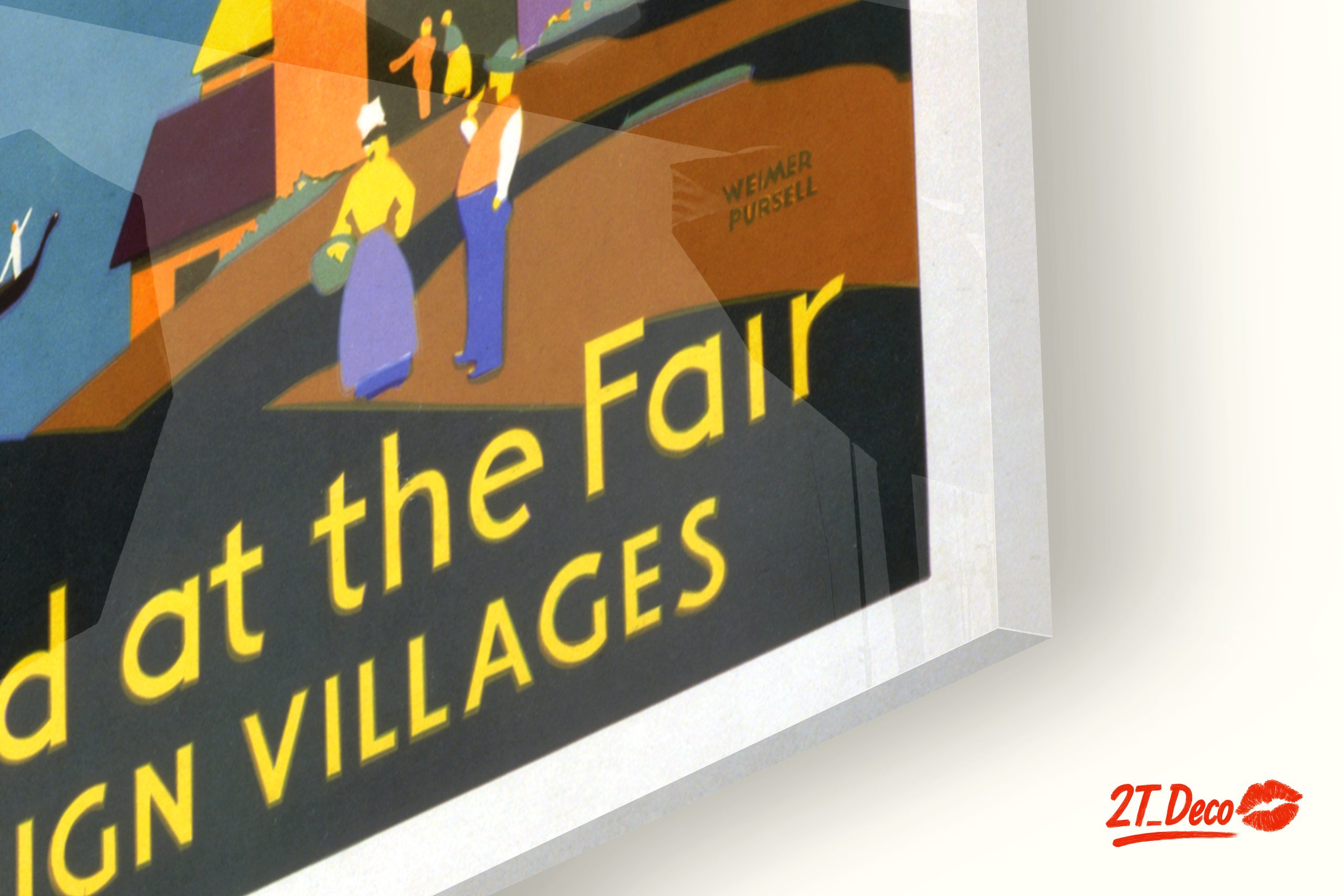 World's Fair Chicago 1934 Vintage Poster Art 2 - Image 9