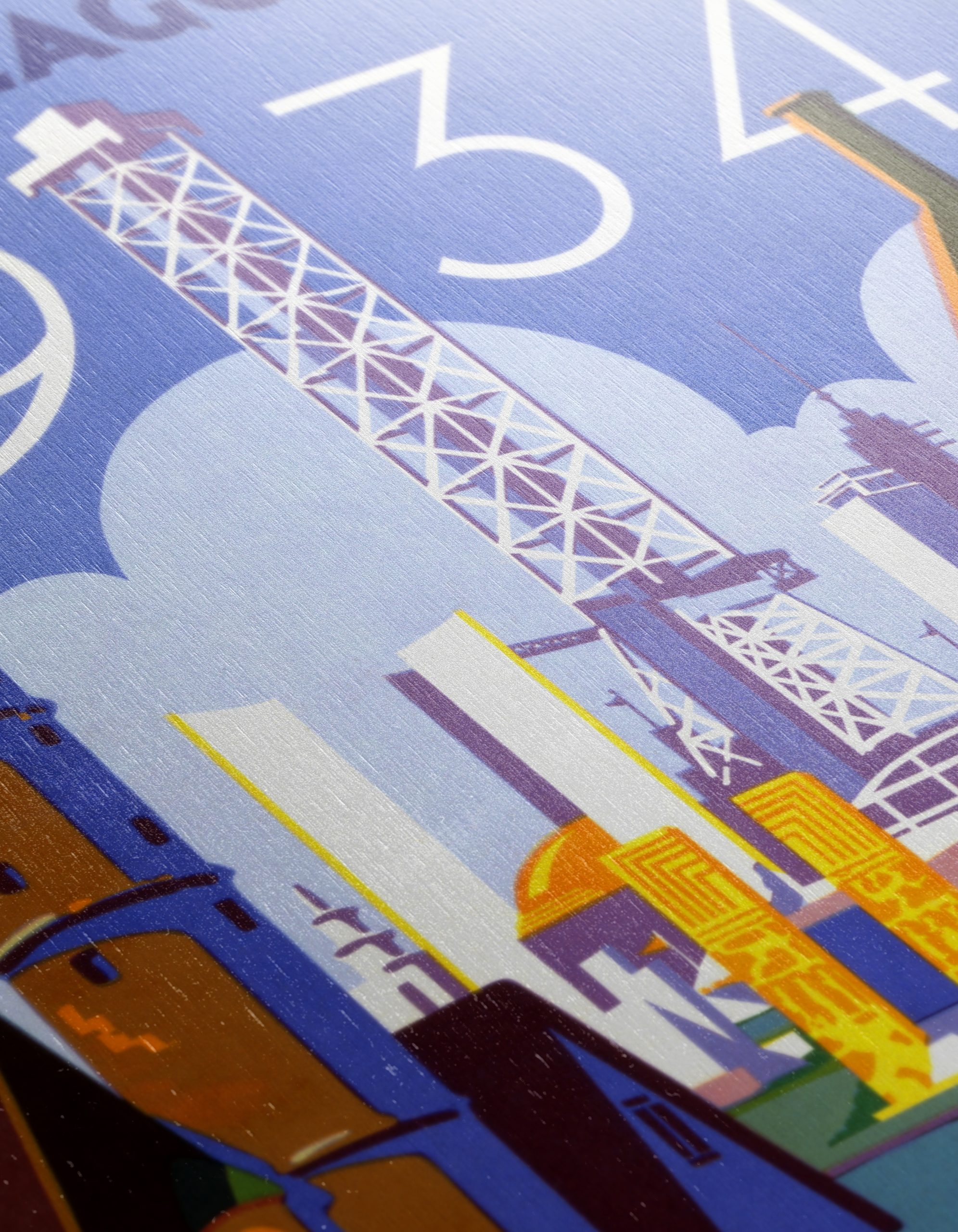 World's Fair Chicago 1934 Vintage Poster Art 2 - Image 12