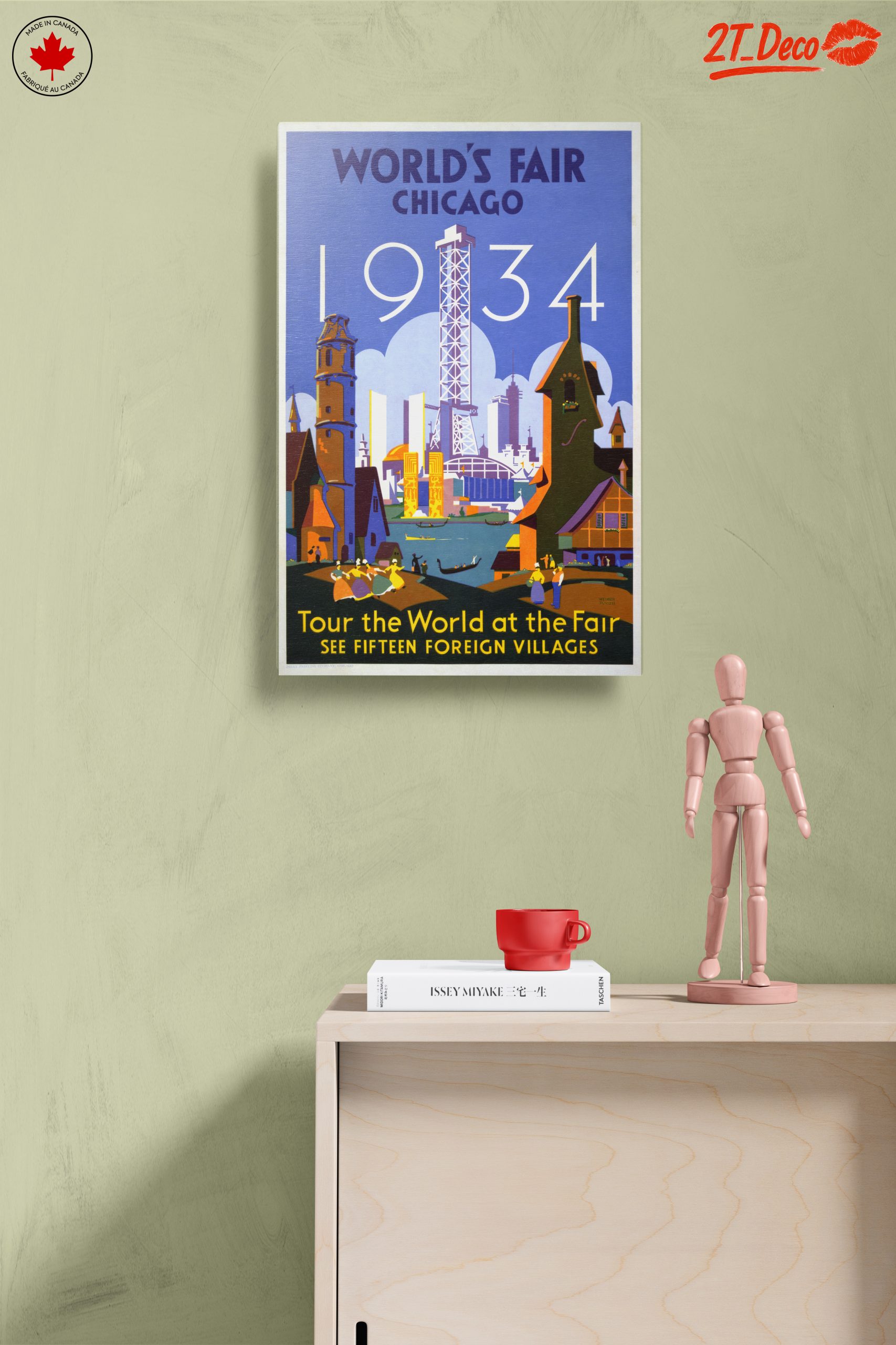 World's Fair Chicago 1934 Vintage Poster Art 2 - Image 14