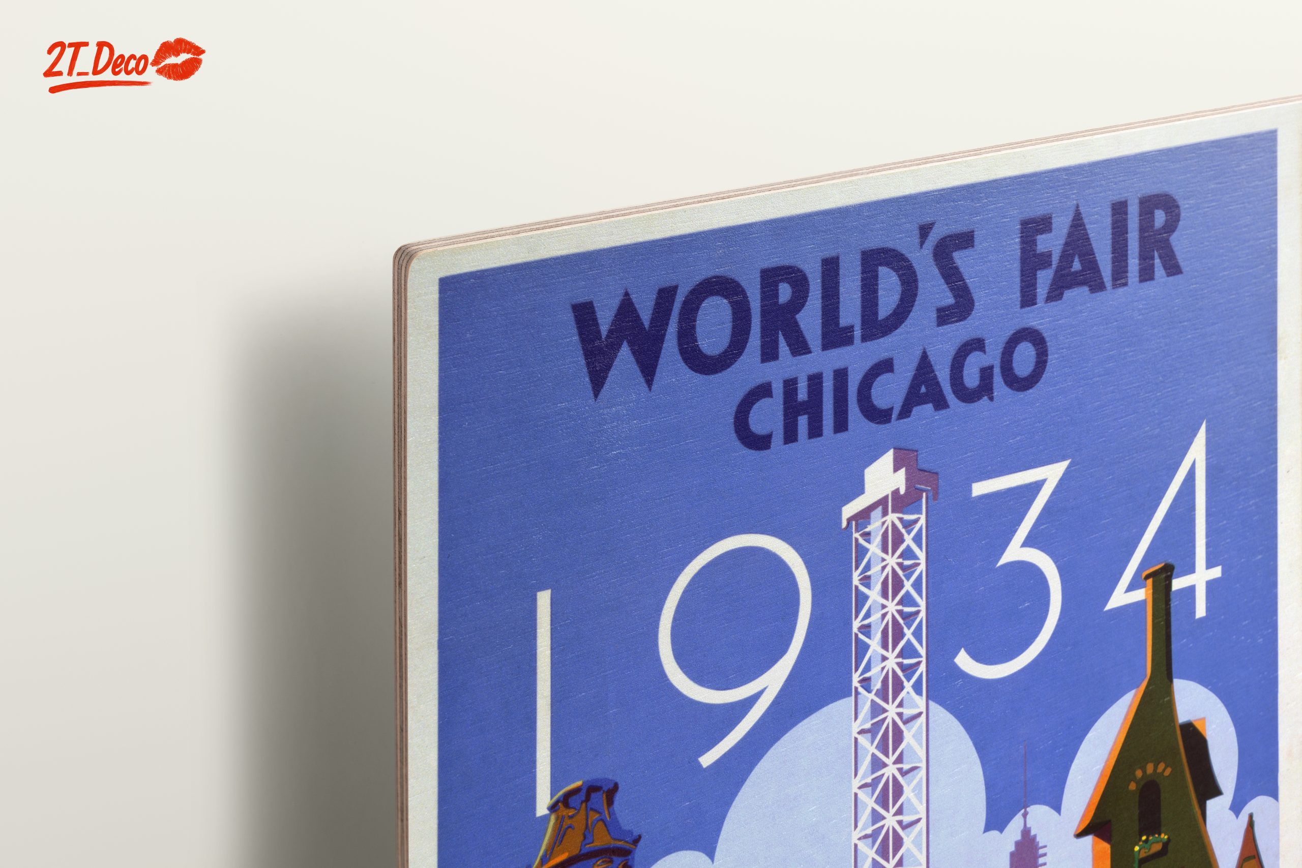 World's Fair Chicago 1934 Vintage Poster Art 2 - Image 15