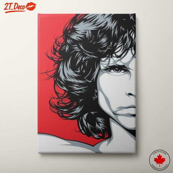 Artistic Representation of Iconic Music Figure