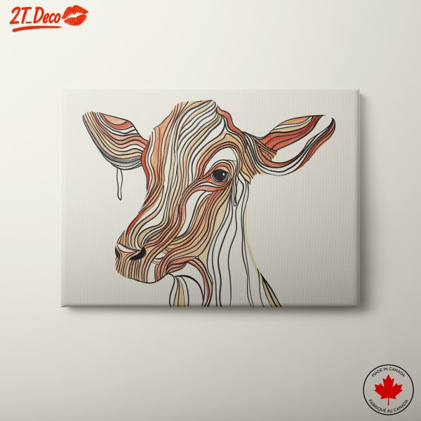 Stylized Minimalist Animal Portrait