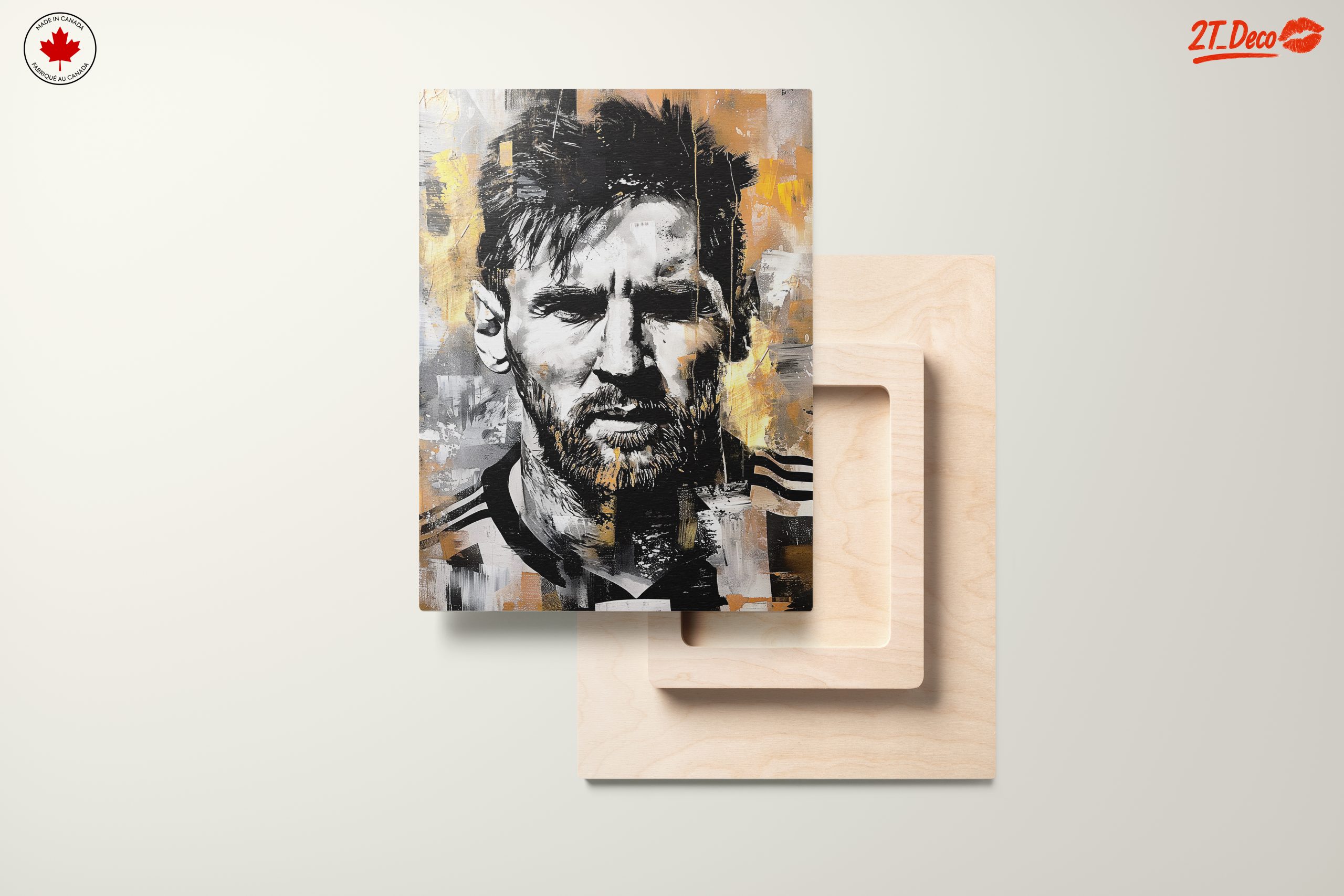 Messi Dynamic Sports Portrait Art - Image 11