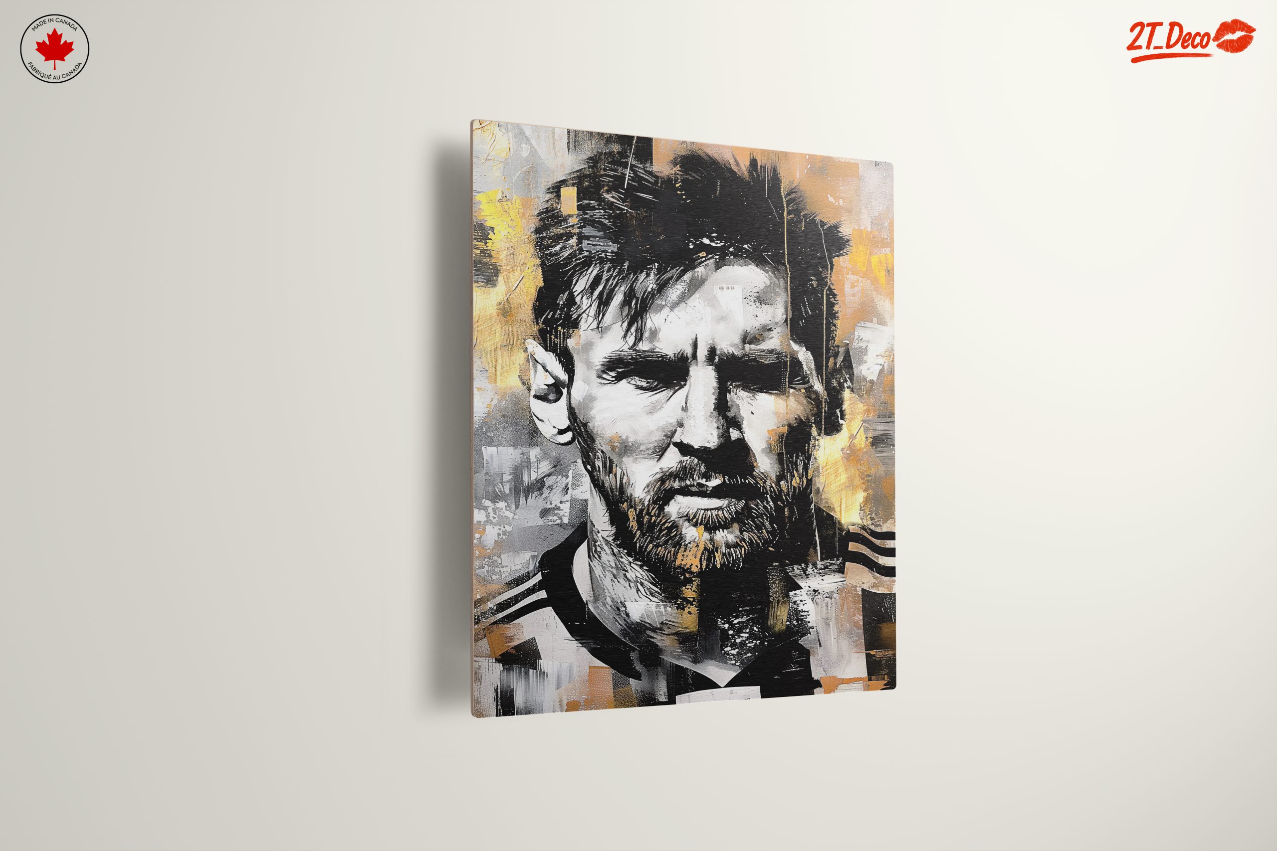 Messi Dynamic Sports Portrait Art - Image 13