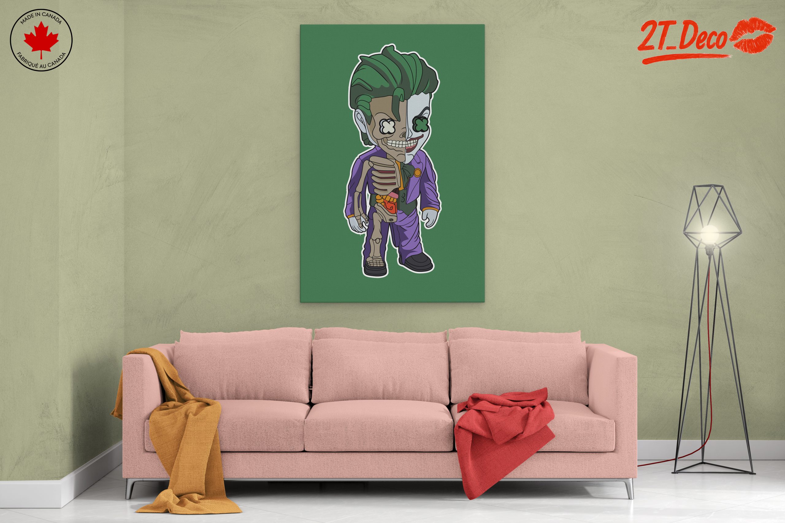 Stylized Joker Character Art 2 - Image 2