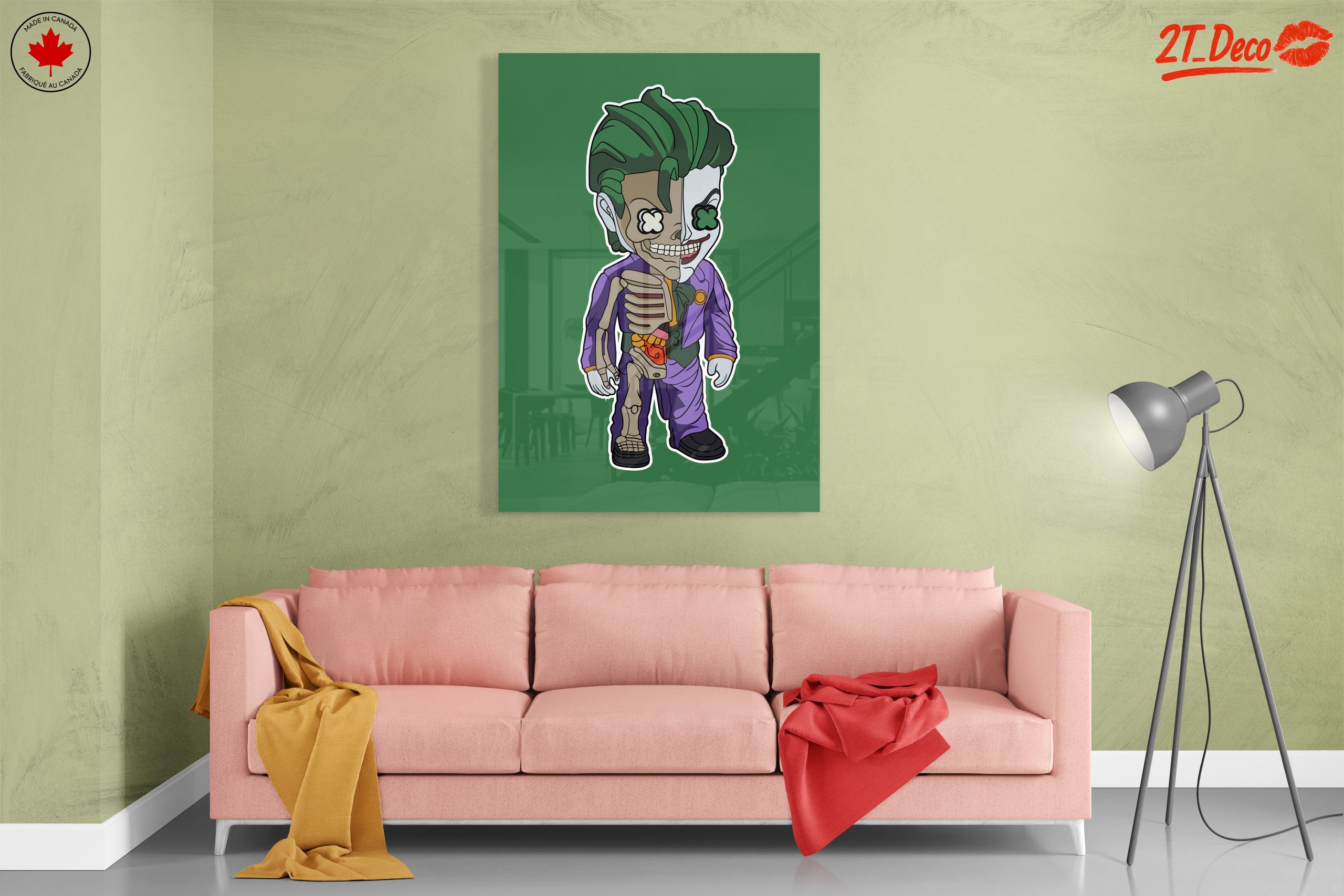 Stylized Joker Character Art 2 - Image 7