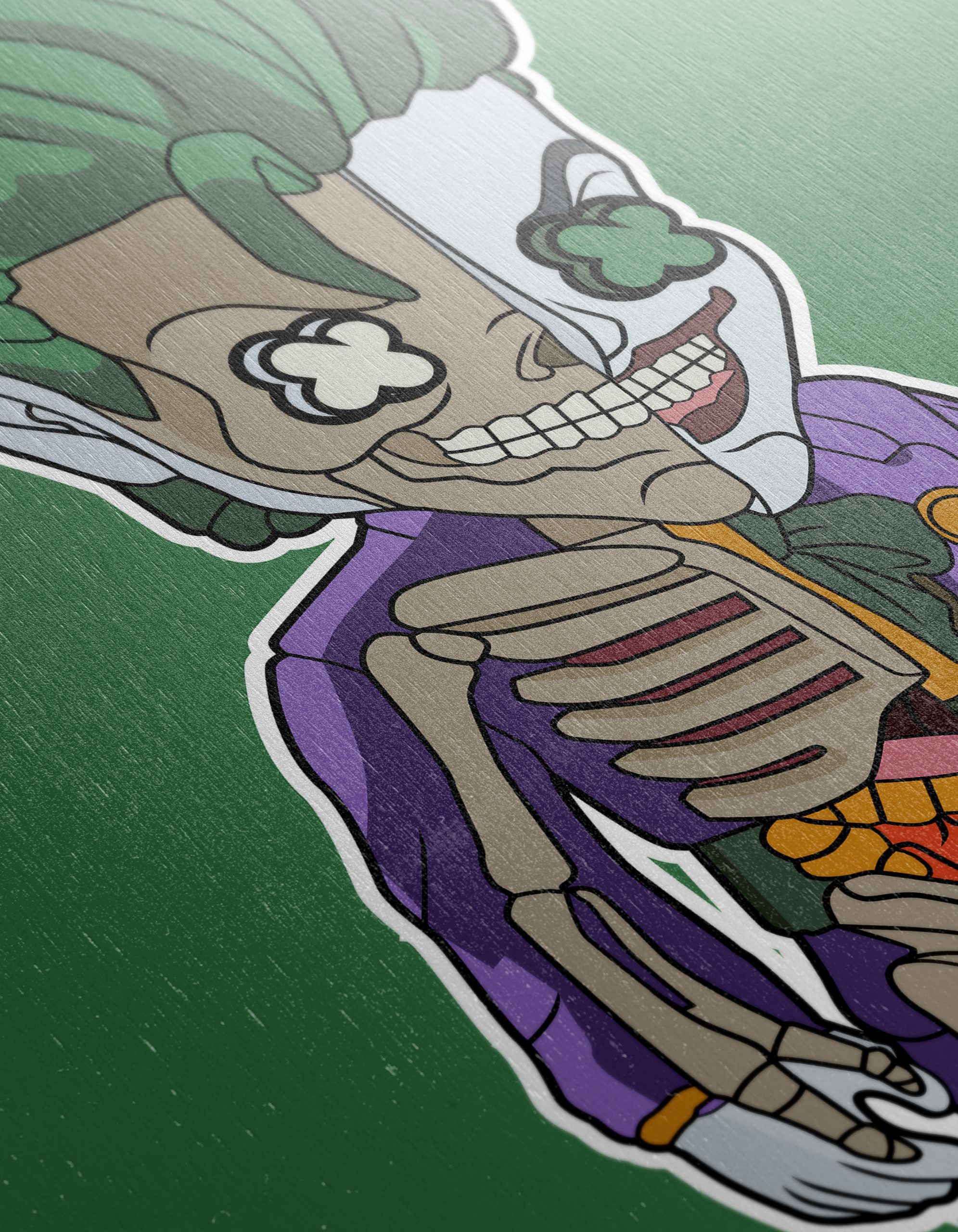 Stylized Joker Character Art 2 - Image 12