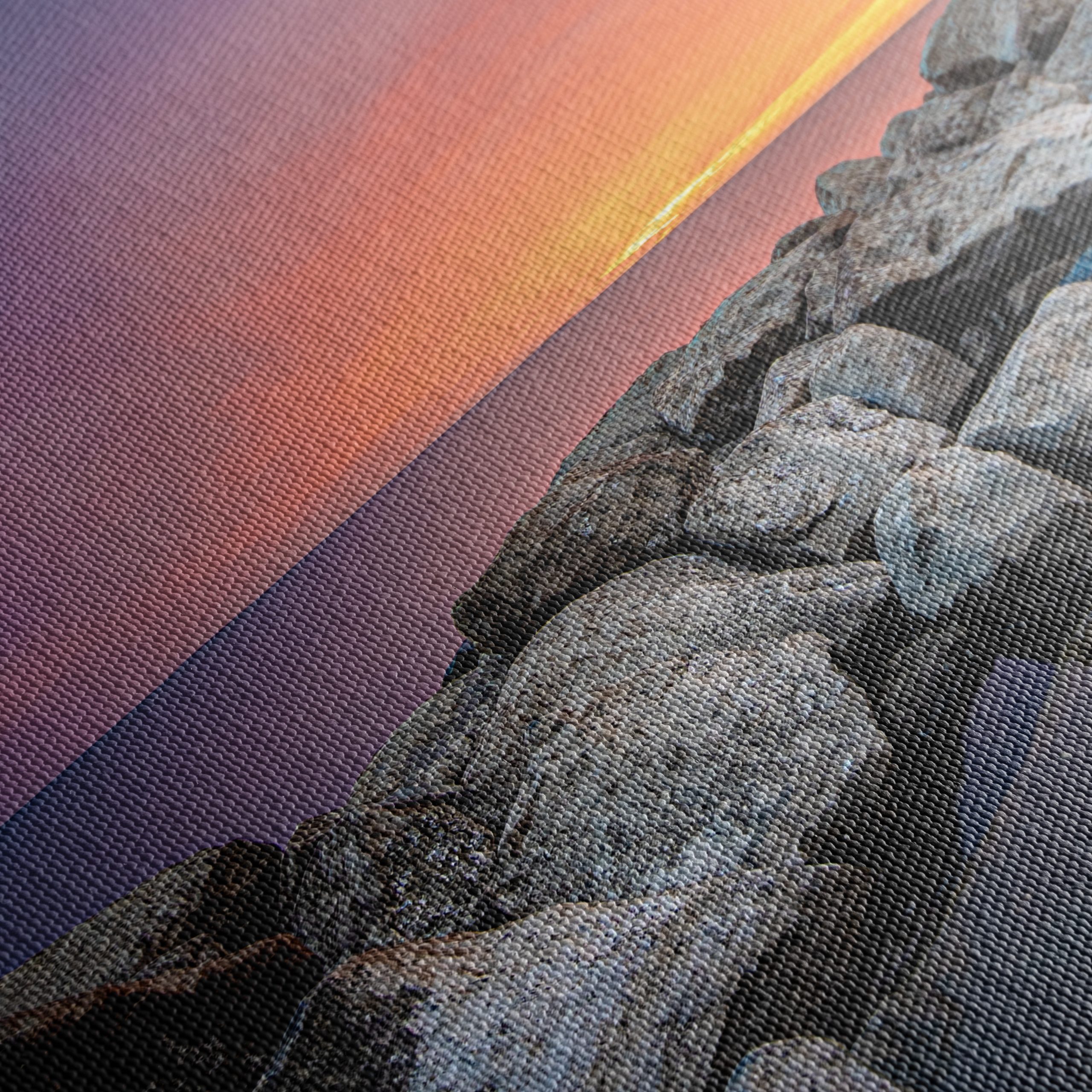 Stunning Rocky Shoreline at Sunset - Image 5