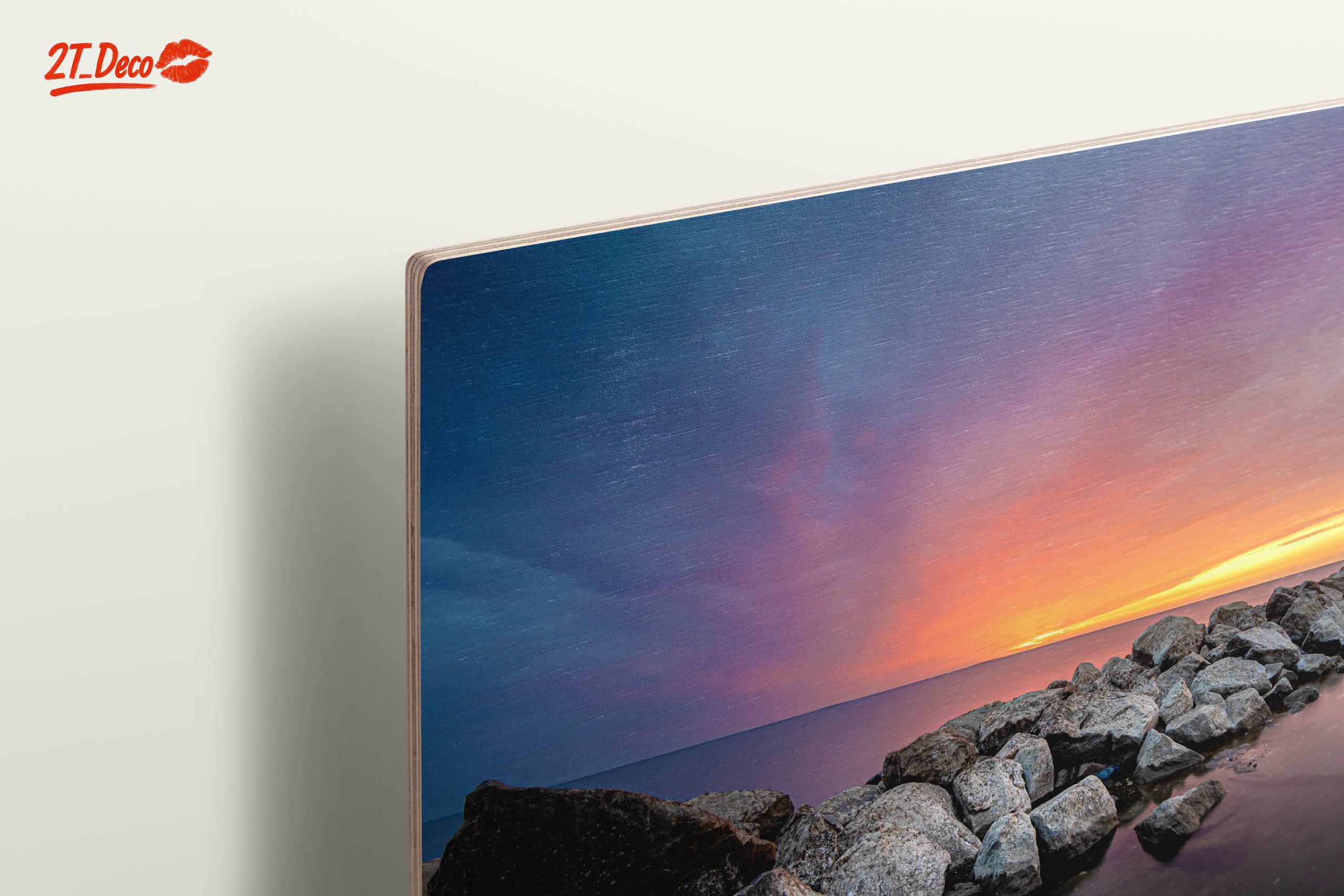 Stunning Rocky Shoreline at Sunset - Image 15