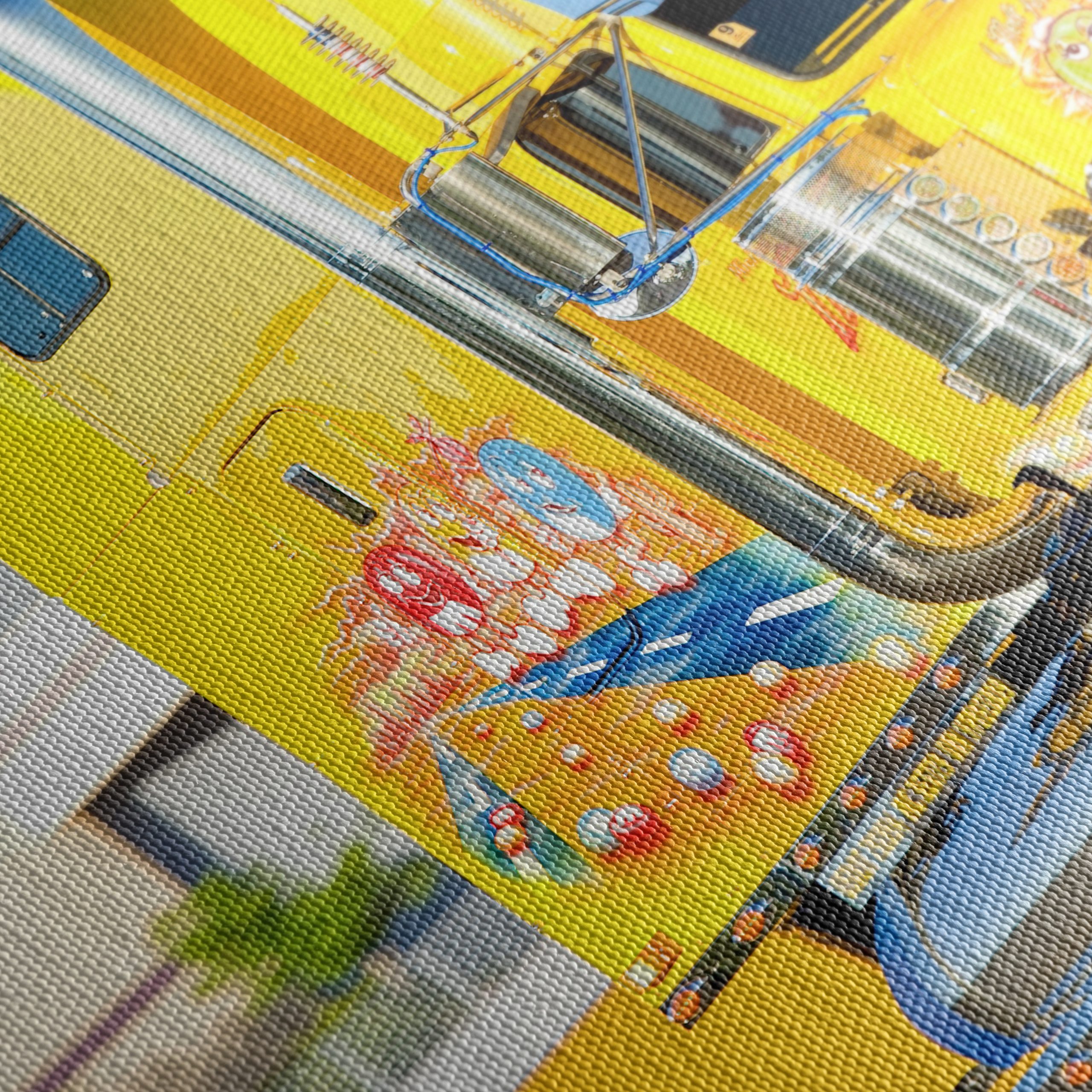 Vibrant Classic Truck Artwork - Image 5
