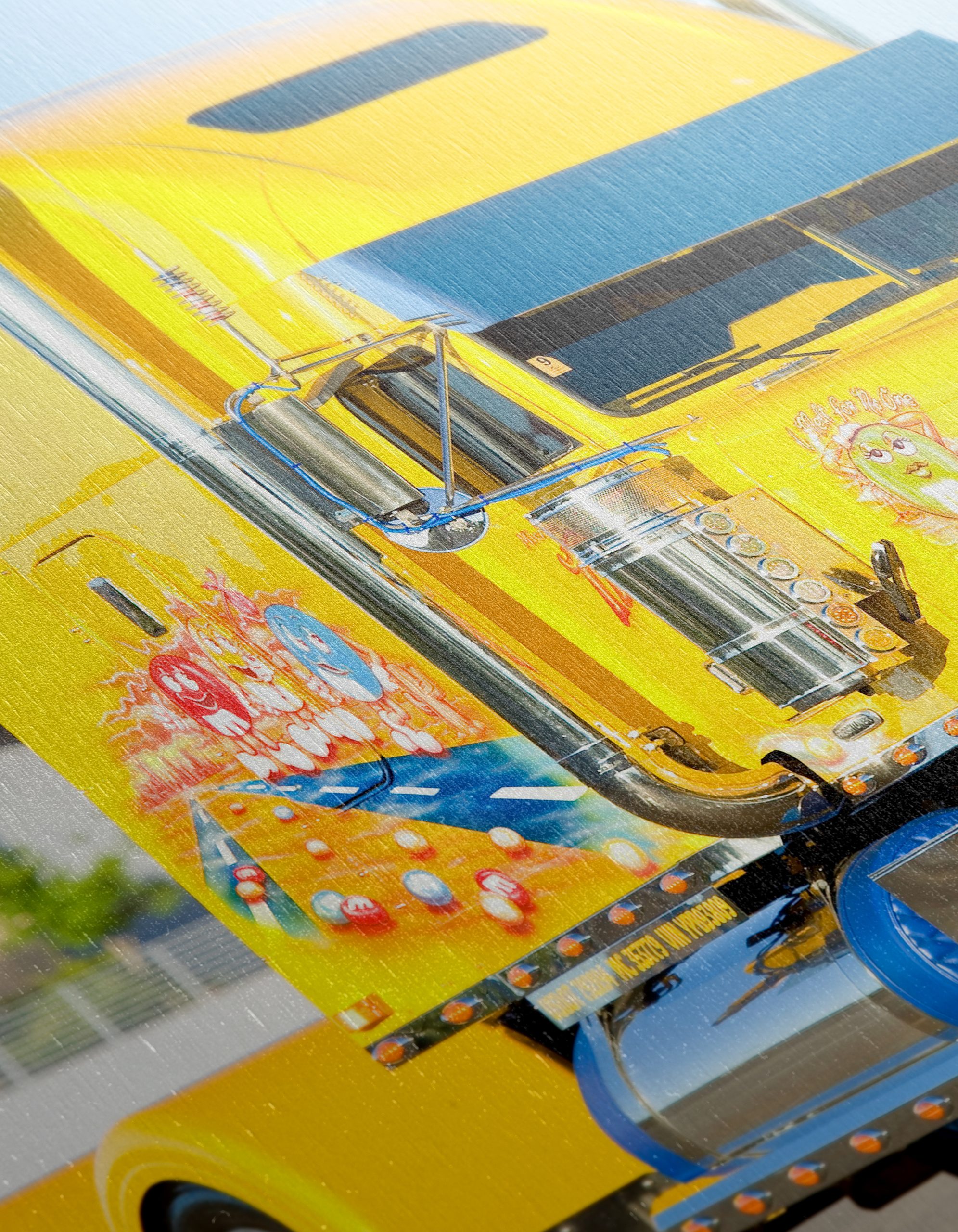 Vibrant Classic Truck Artwork - Image 12
