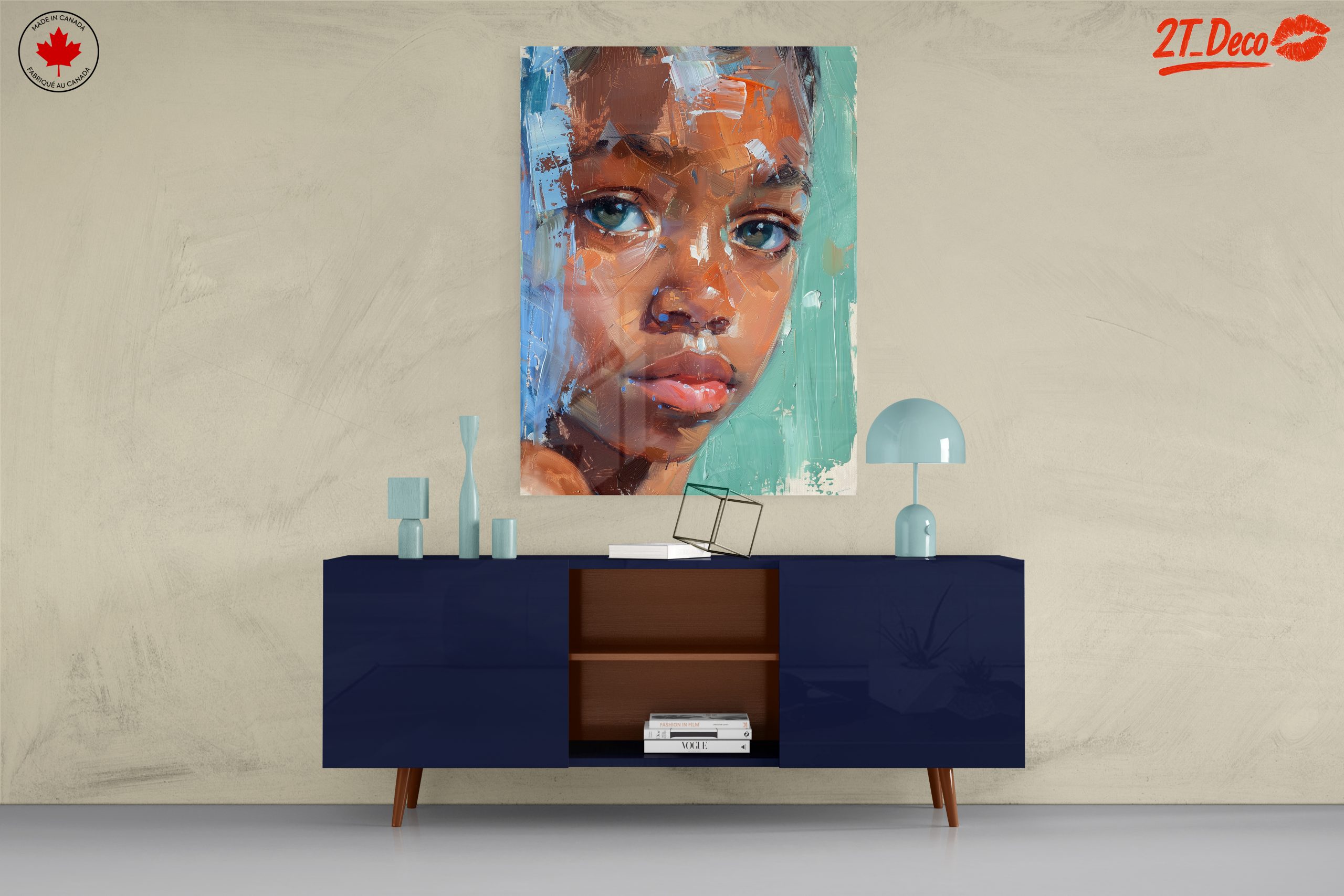 Vibrant Expressive Portrait of a Child - Image 8