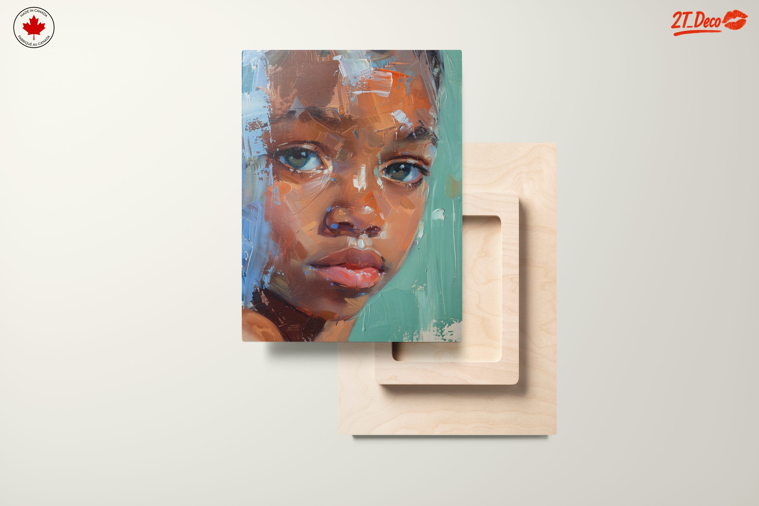 Vibrant Expressive Portrait of a Child - Image 11