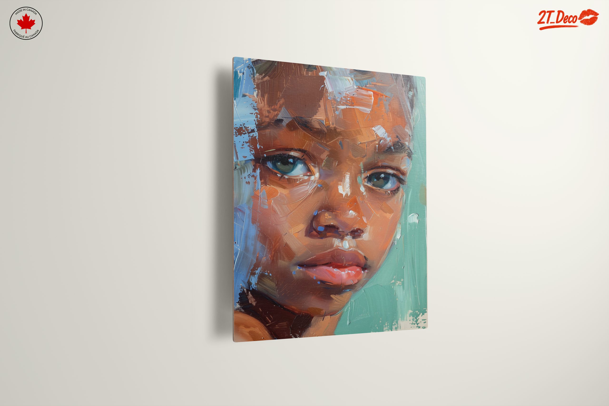Vibrant Expressive Portrait of a Child - Image 13