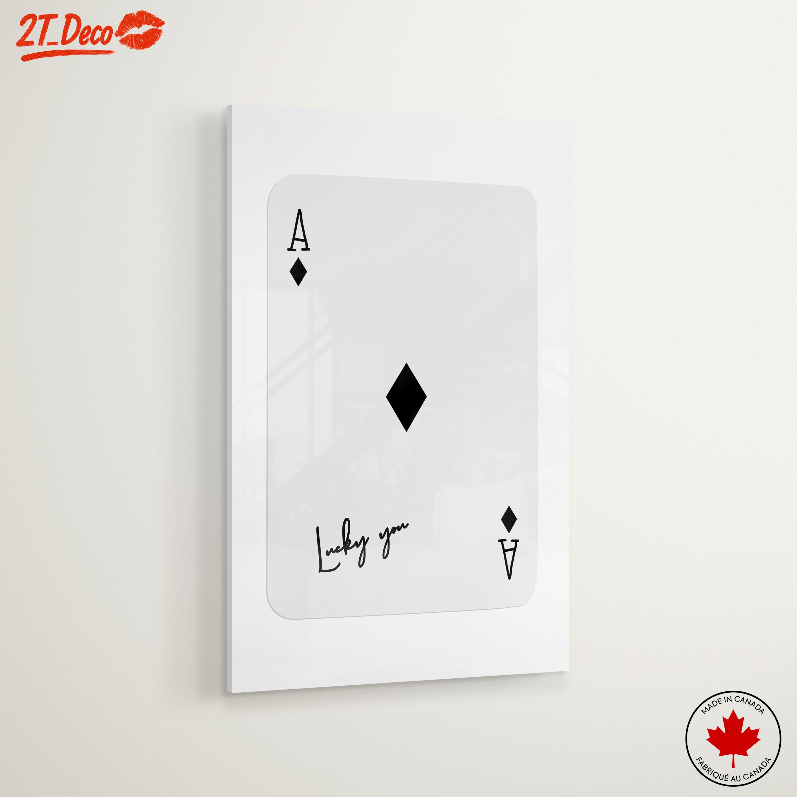 Ace of Diamonds Playing Card Art 3 - Image 6