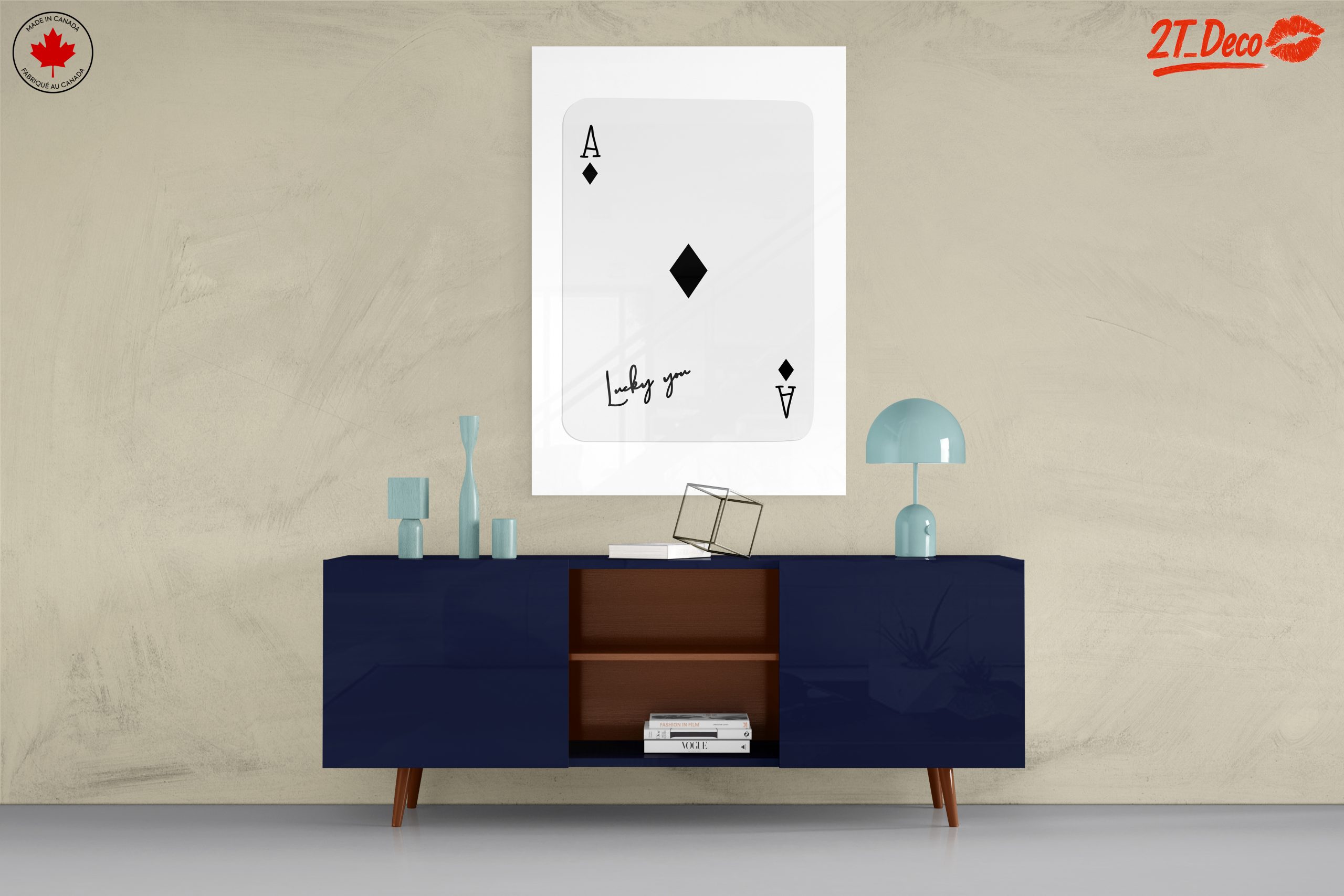Ace of Diamonds Playing Card Art 3 - Image 8