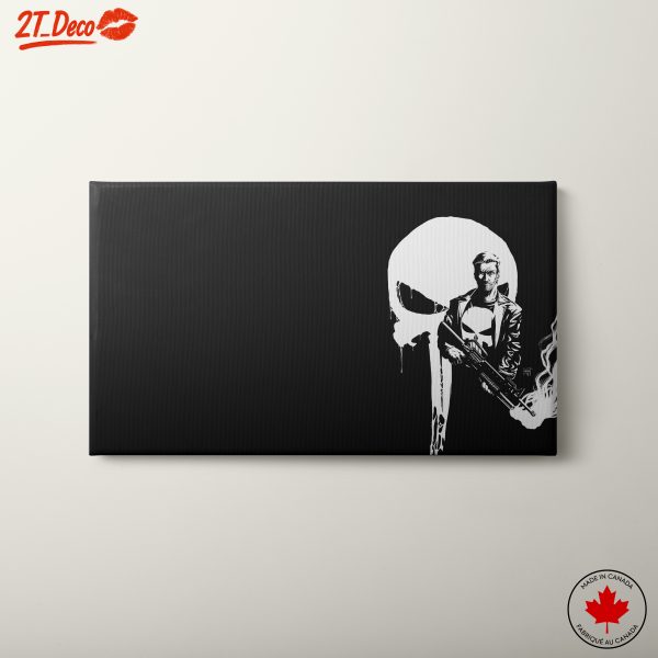 Punisher Character Art in Bold Strokes