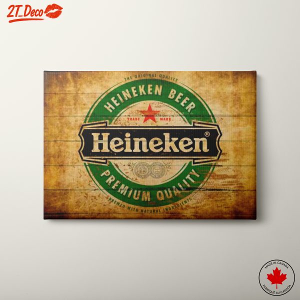 Heineken Vintage Beer Brand Artwork