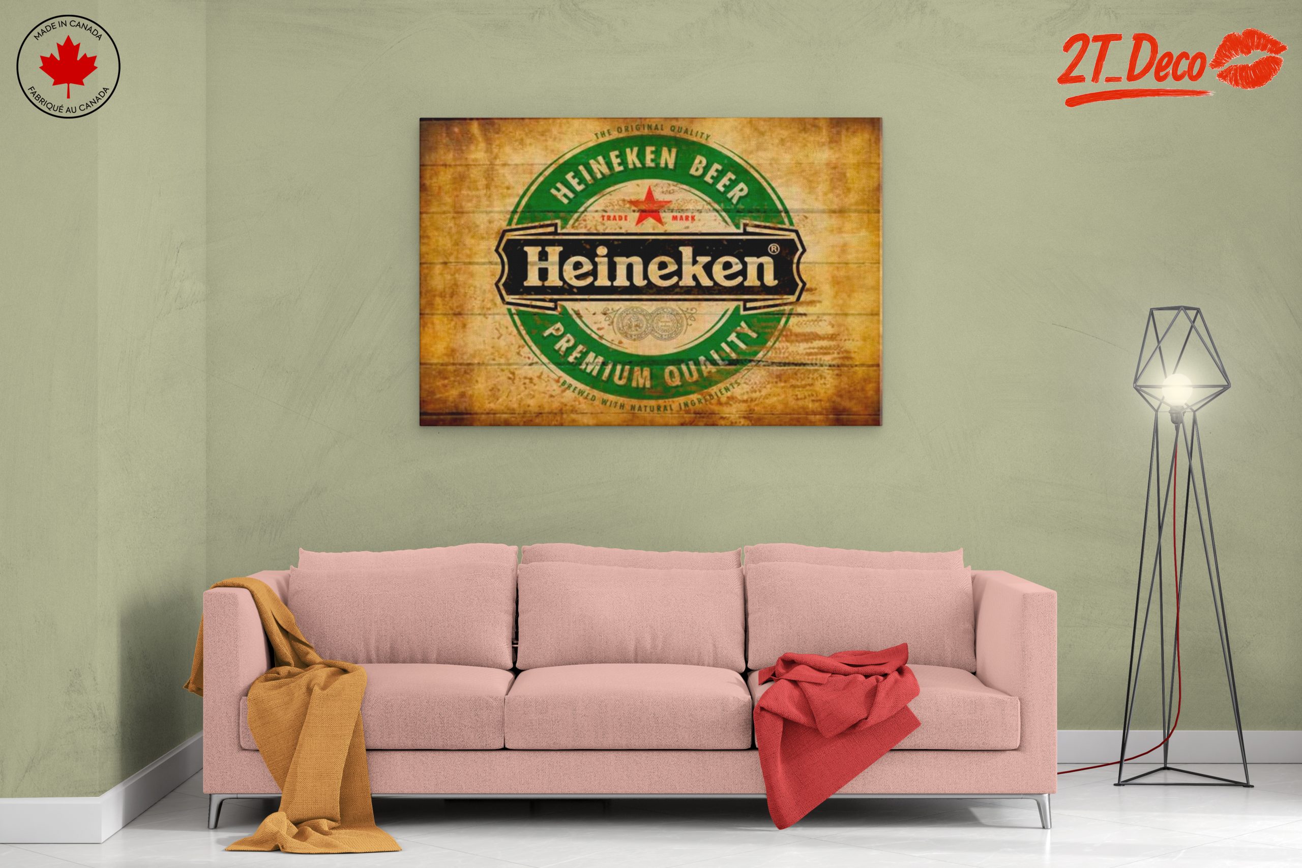 Heineken Vintage Beer Brand Artwork - Image 2