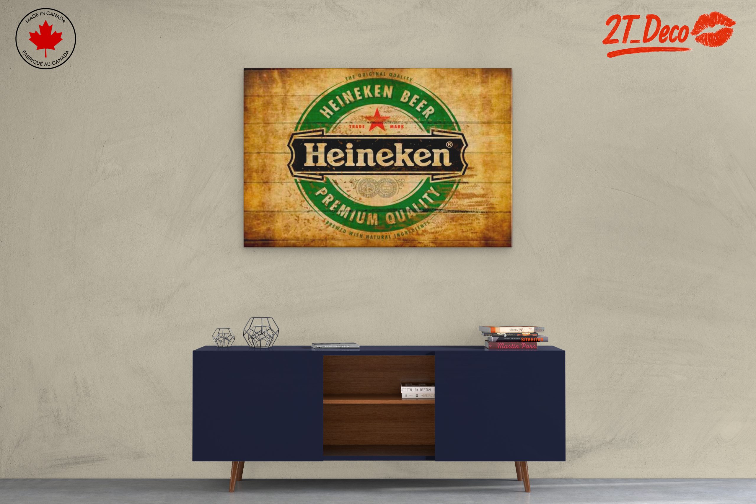 Heineken Vintage Beer Brand Artwork - Image 3
