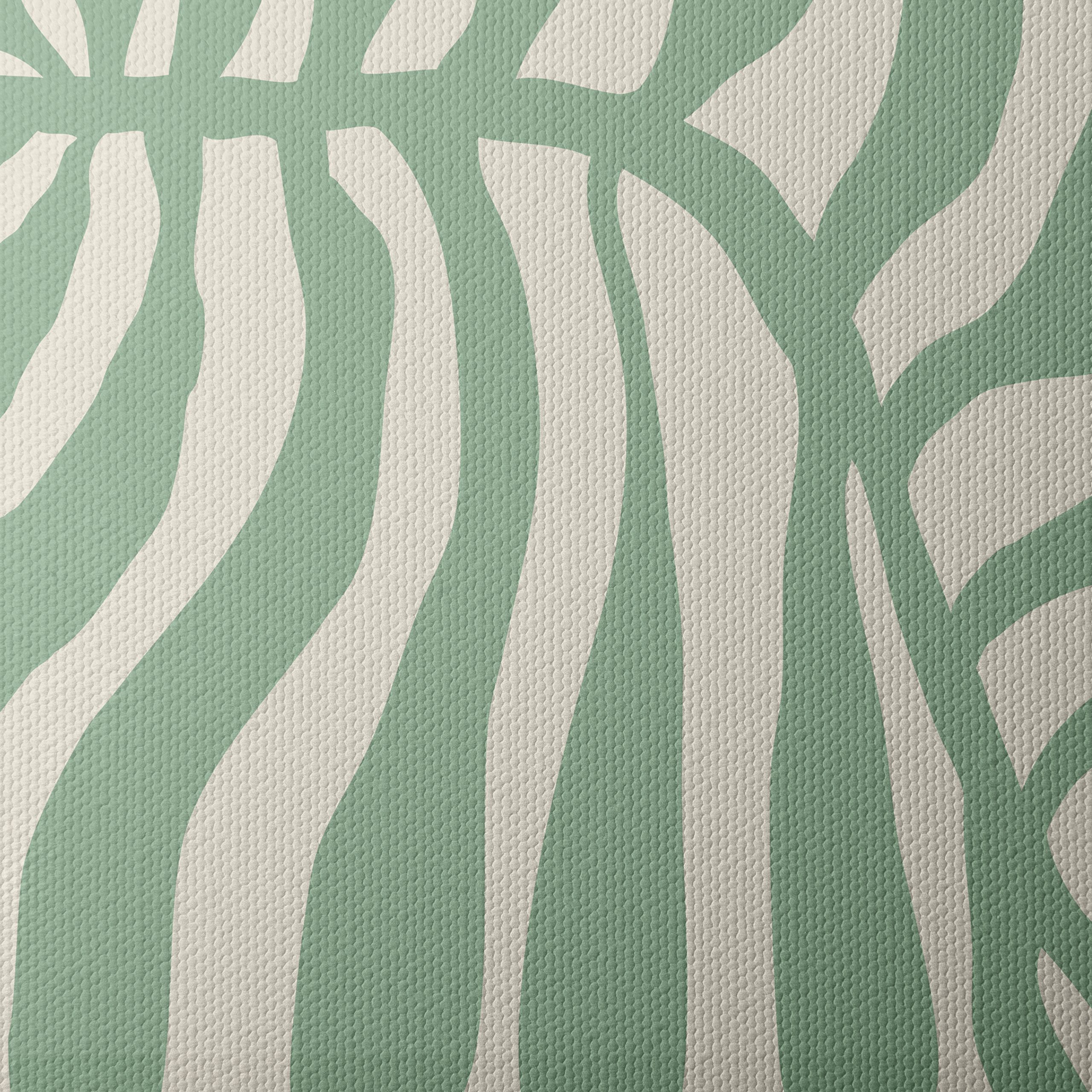 Stylized Botanical Green Leaf Artwork - Image 4