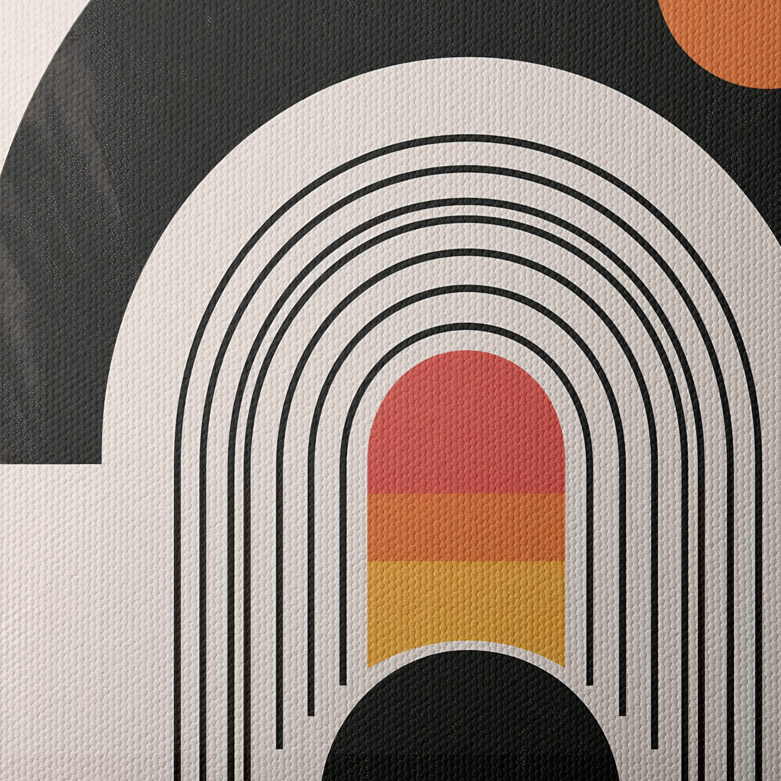 Geometric Abstract Art with Bold Colors - Image 4