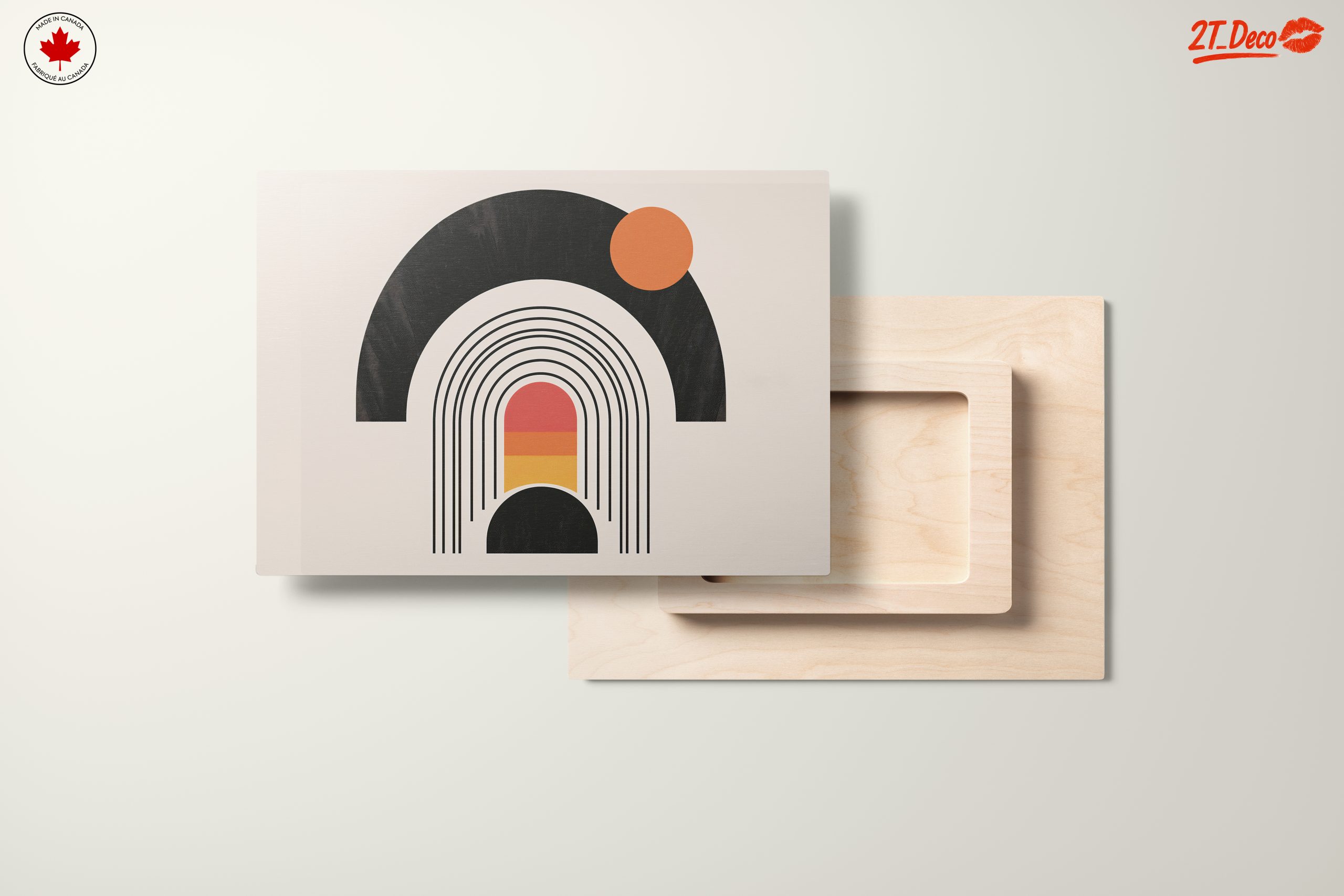 Geometric Abstract Art with Bold Colors - Image 11
