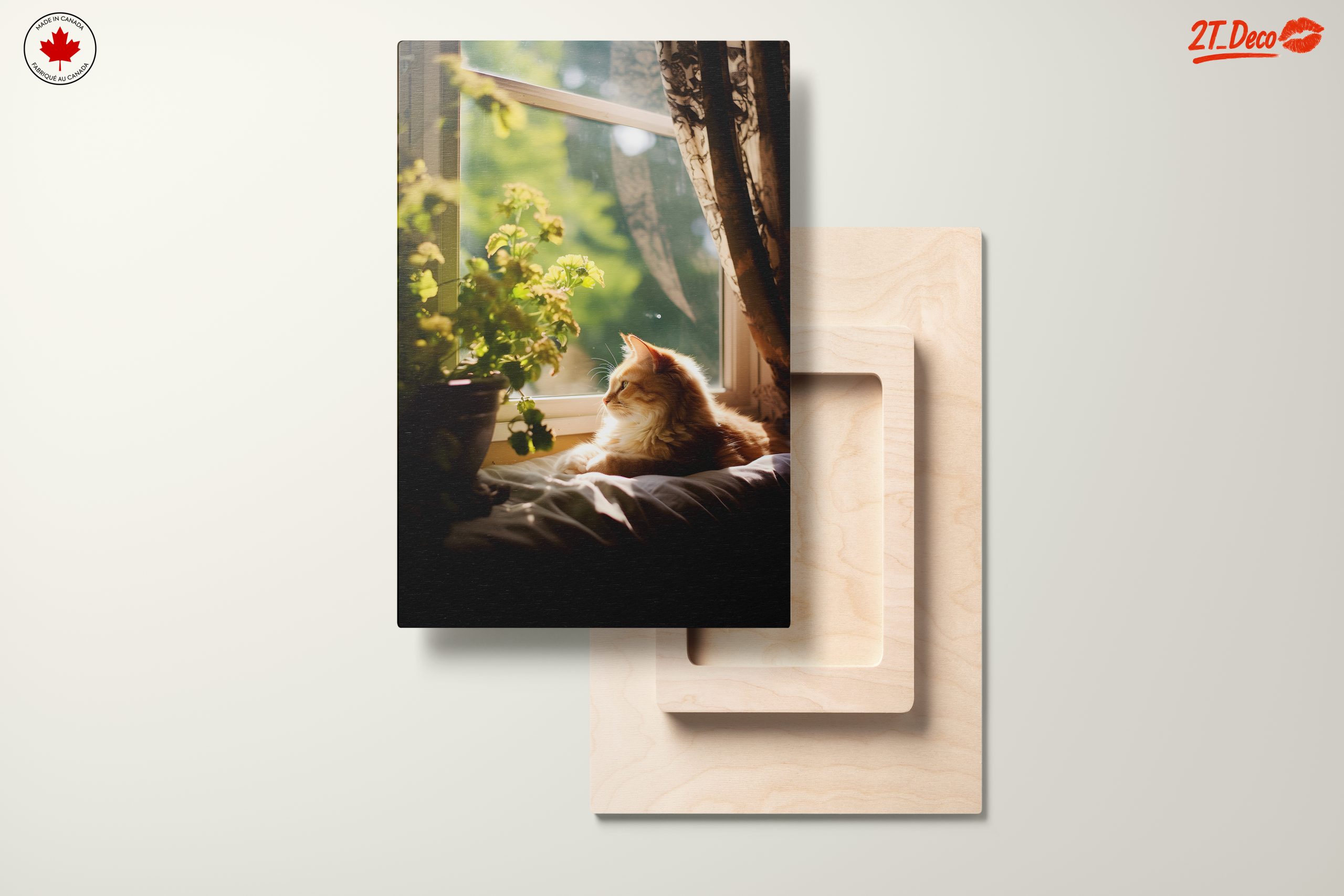 Golden Cat Relaxing by the Window - Image 11