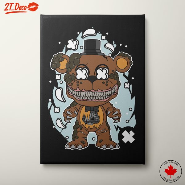Stylized Comic Horror Character Art