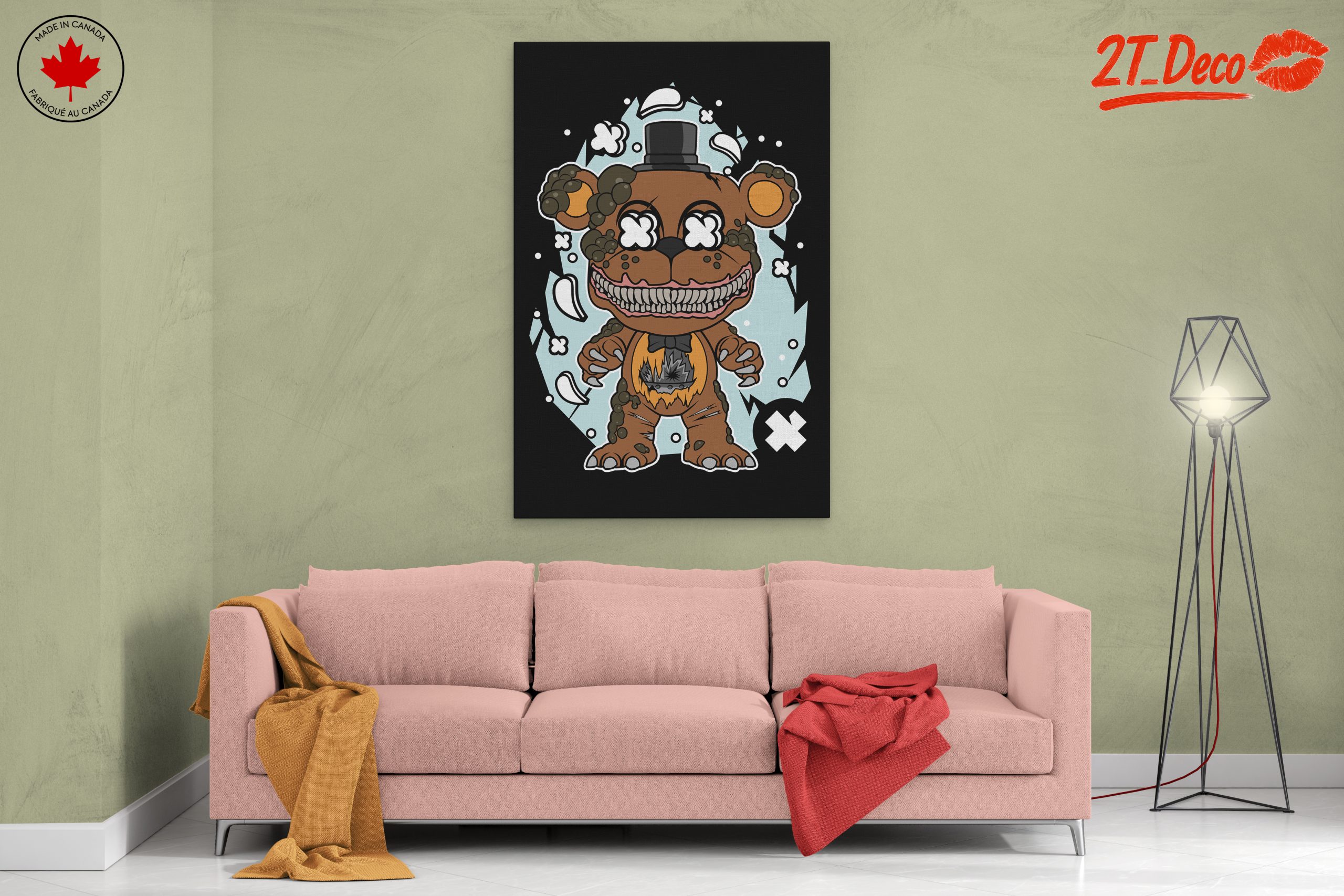 Stylized Comic Horror Character Art - Image 2