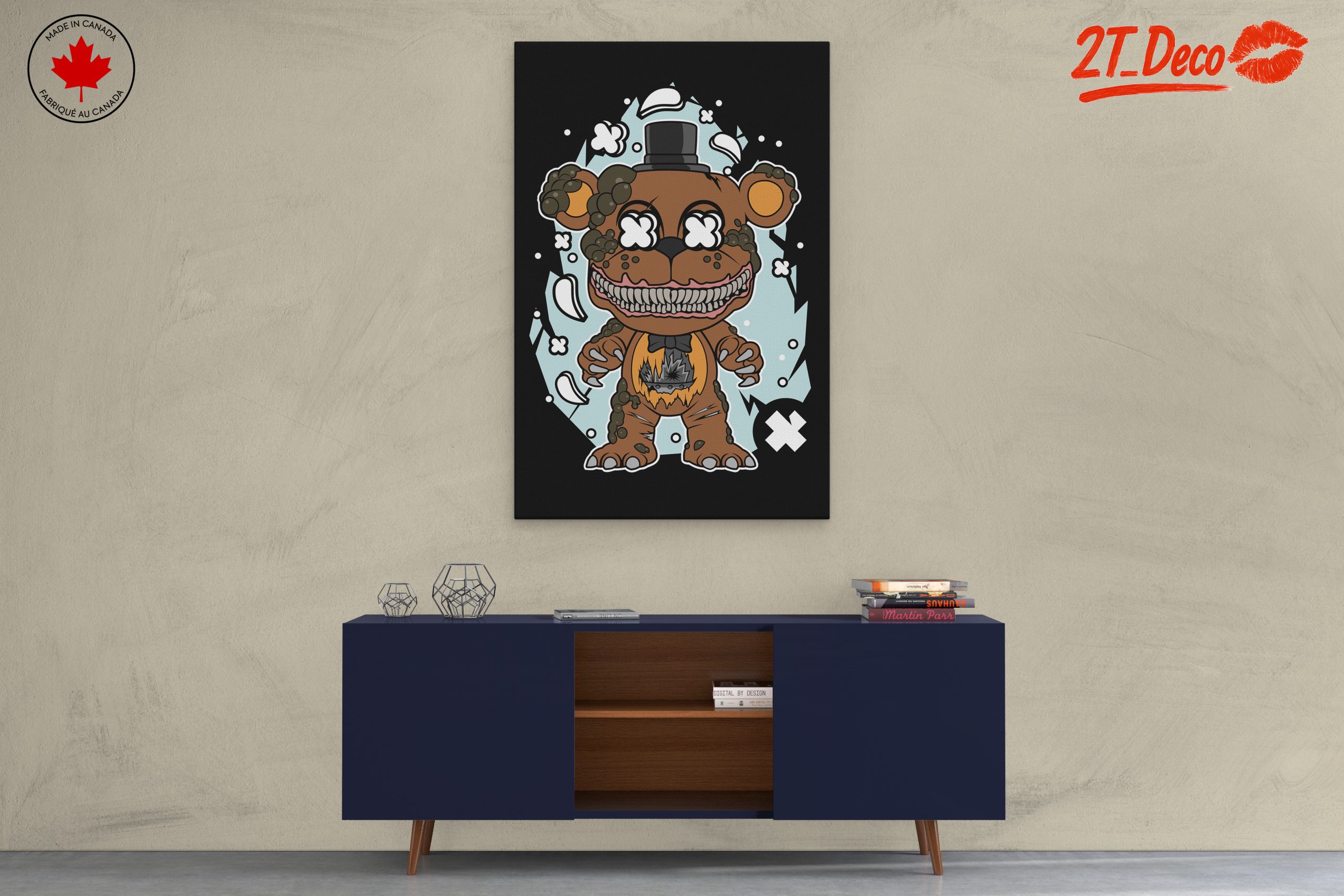 Stylized Comic Horror Character Art - Image 3