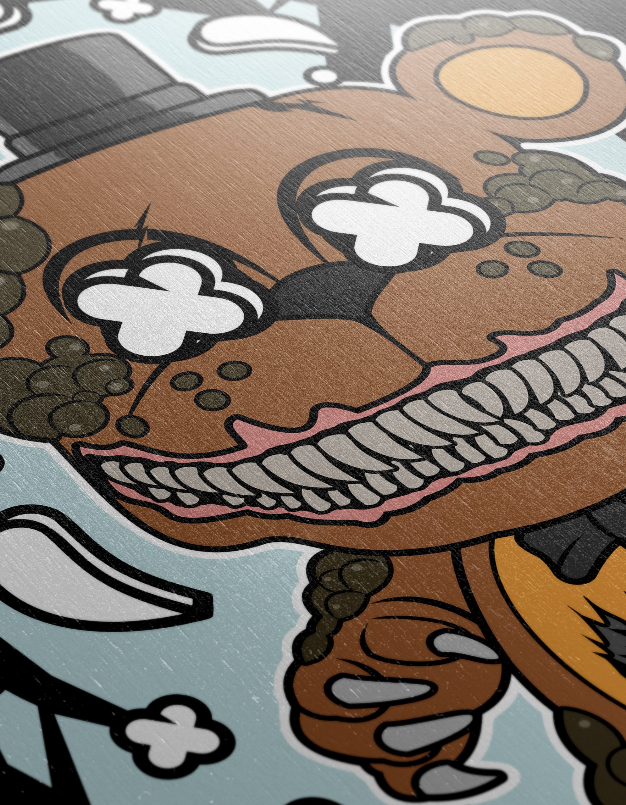 Stylized Comic Horror Character Art - Image 12