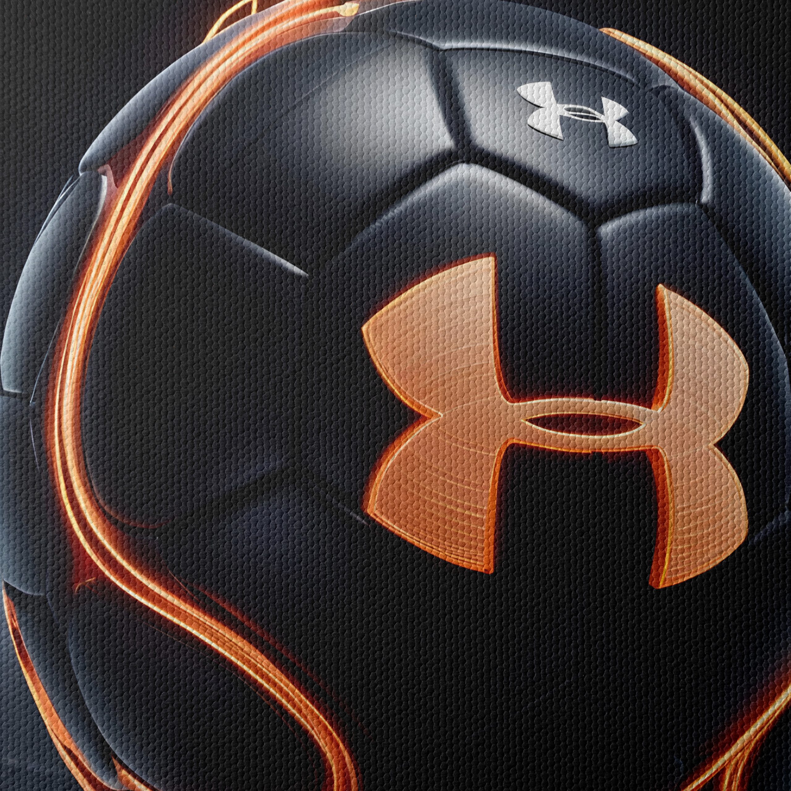 Dynamic Under Armour Soccer Ball Artwork - Image 4
