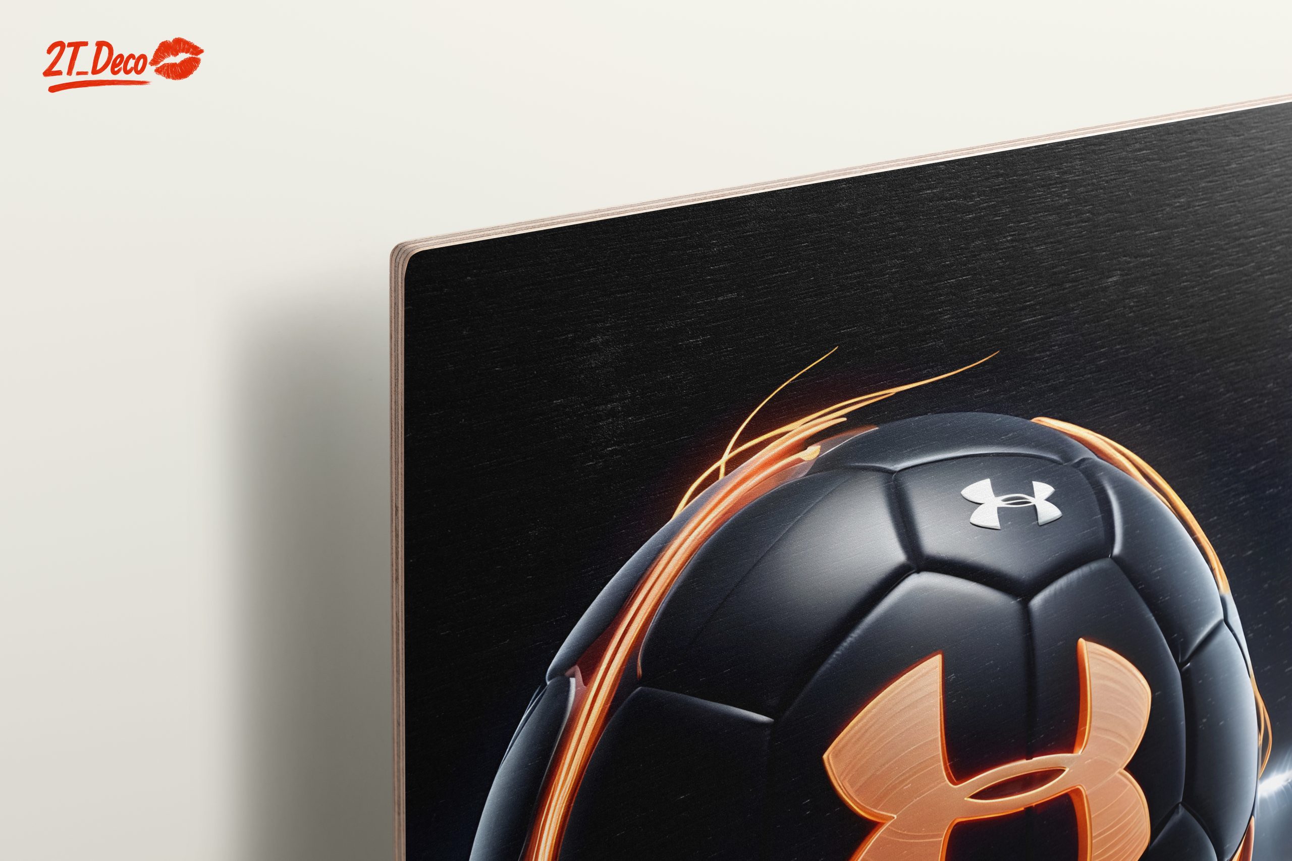 Dynamic Under Armour Soccer Ball Artwork - Image 15