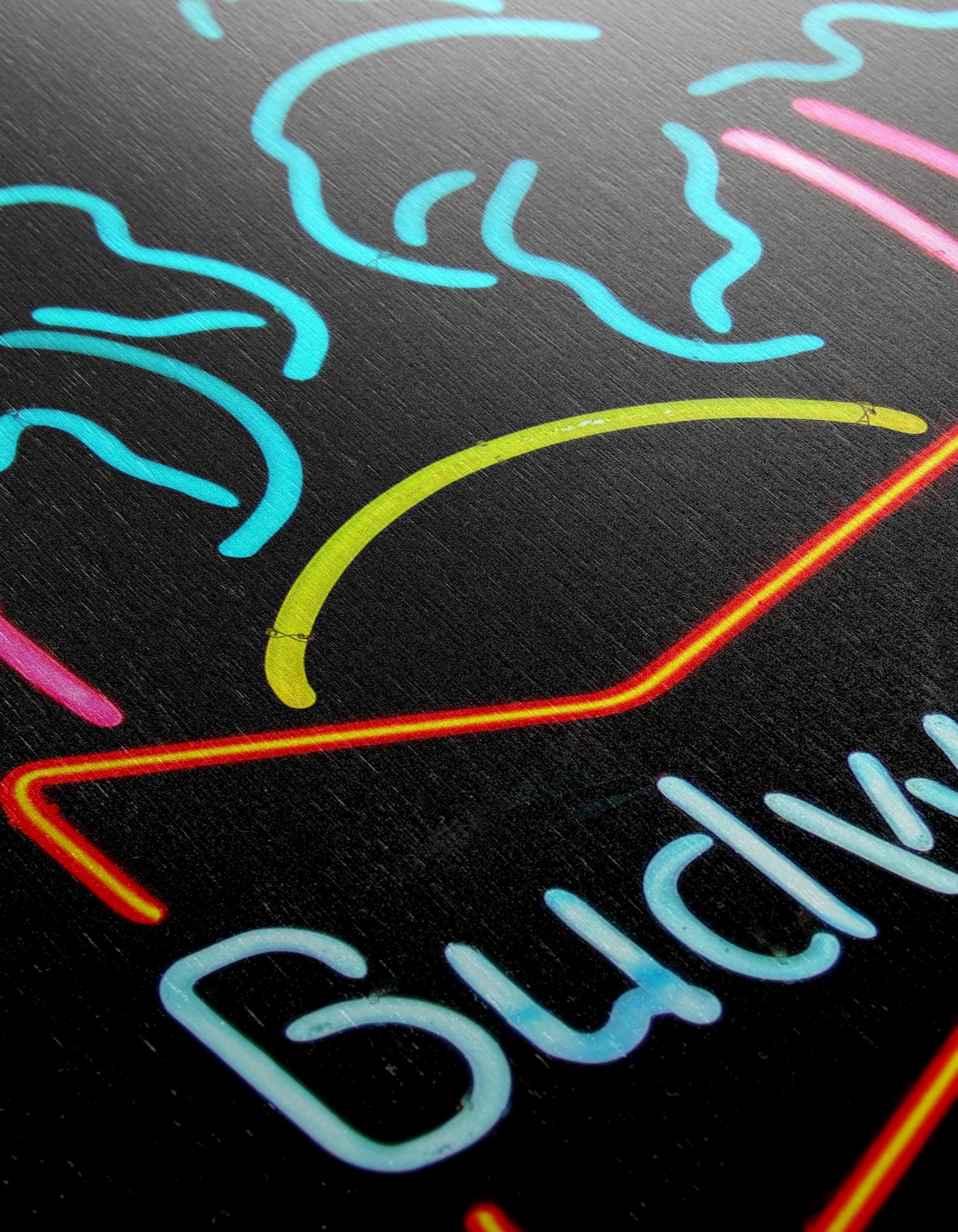 Tropical Neon Art with Palms and Sunset - Image 12