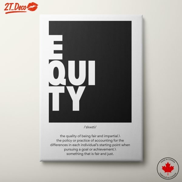 Equity Quote Art for Inspiration