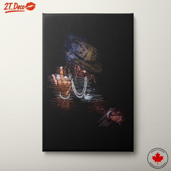 Stylized Hip Hop Character Artwork 2