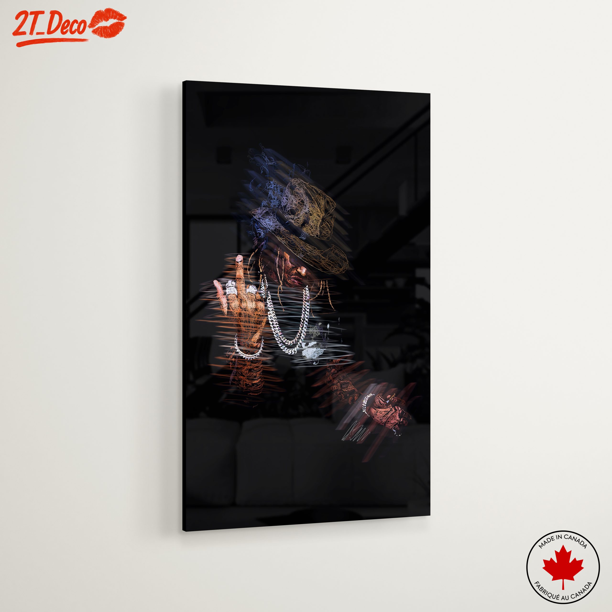 Stylized Hip Hop Character Artwork 2 - Image 6