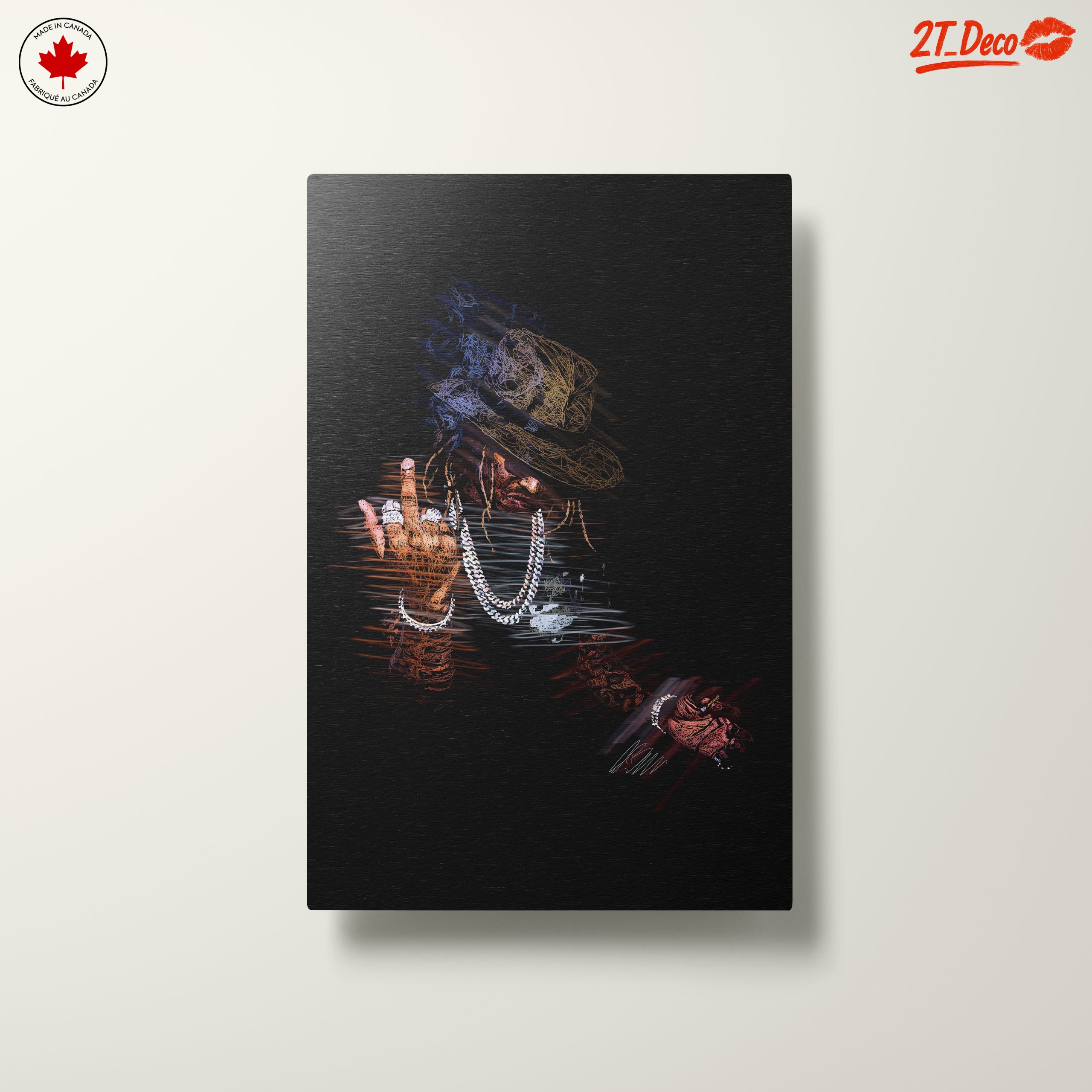 Stylized Hip Hop Character Artwork 2 - Image 10