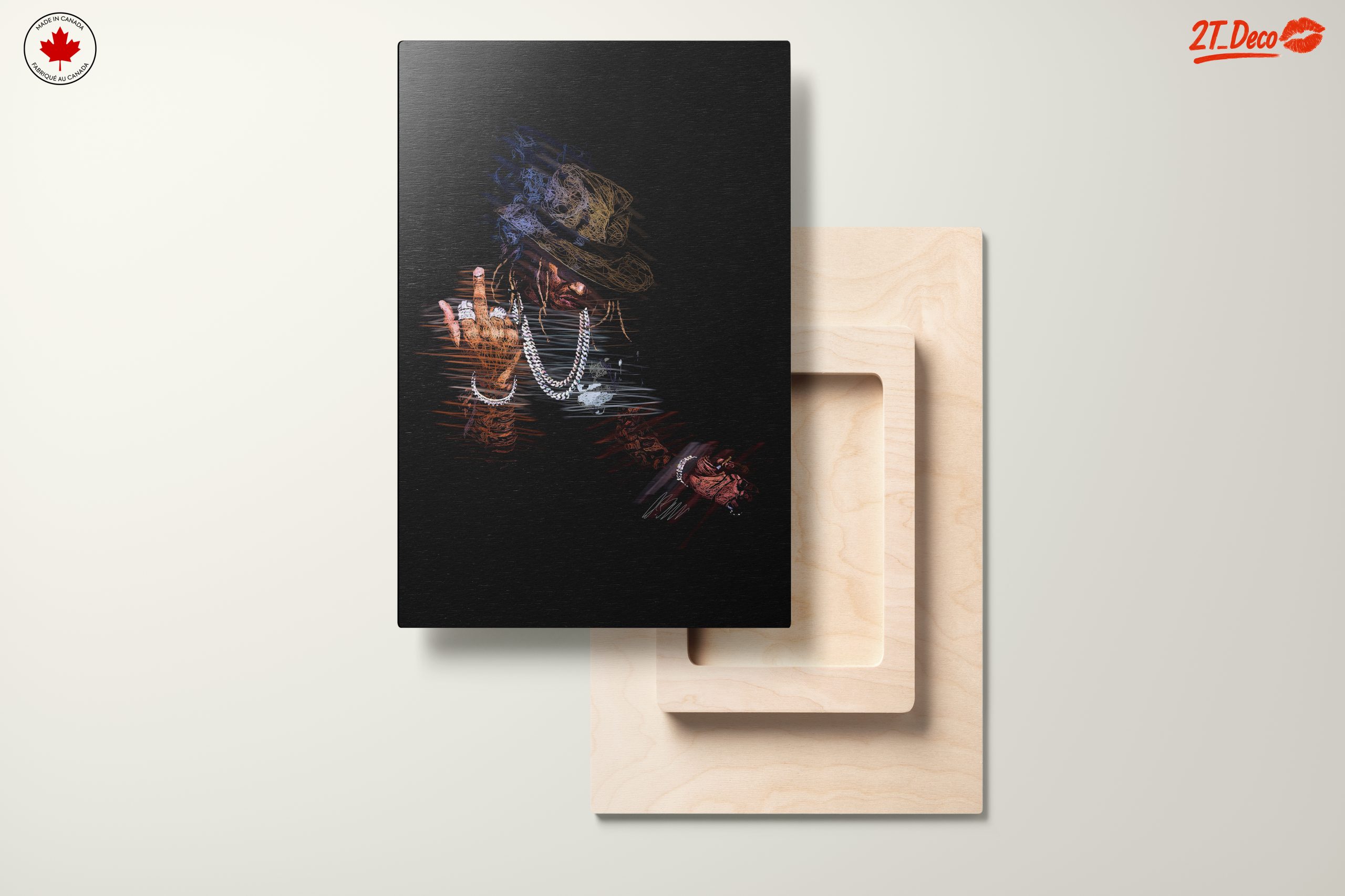 Stylized Hip Hop Character Artwork 2 - Image 11