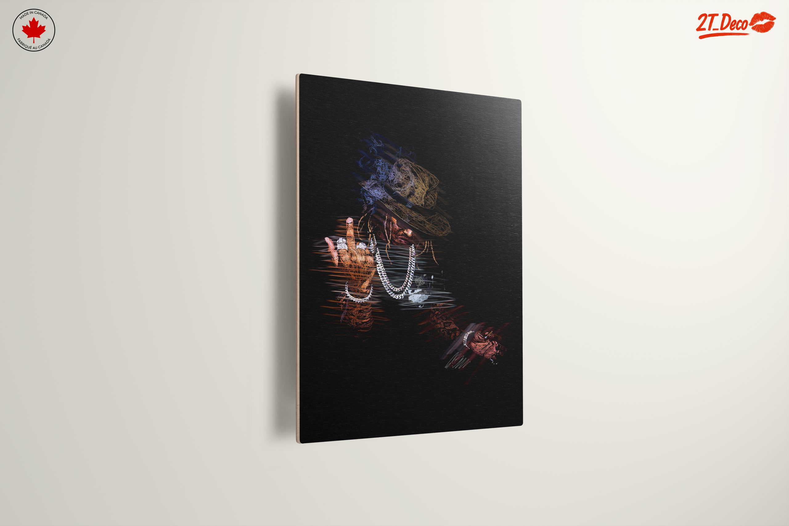 Stylized Hip Hop Character Artwork 2 - Image 13