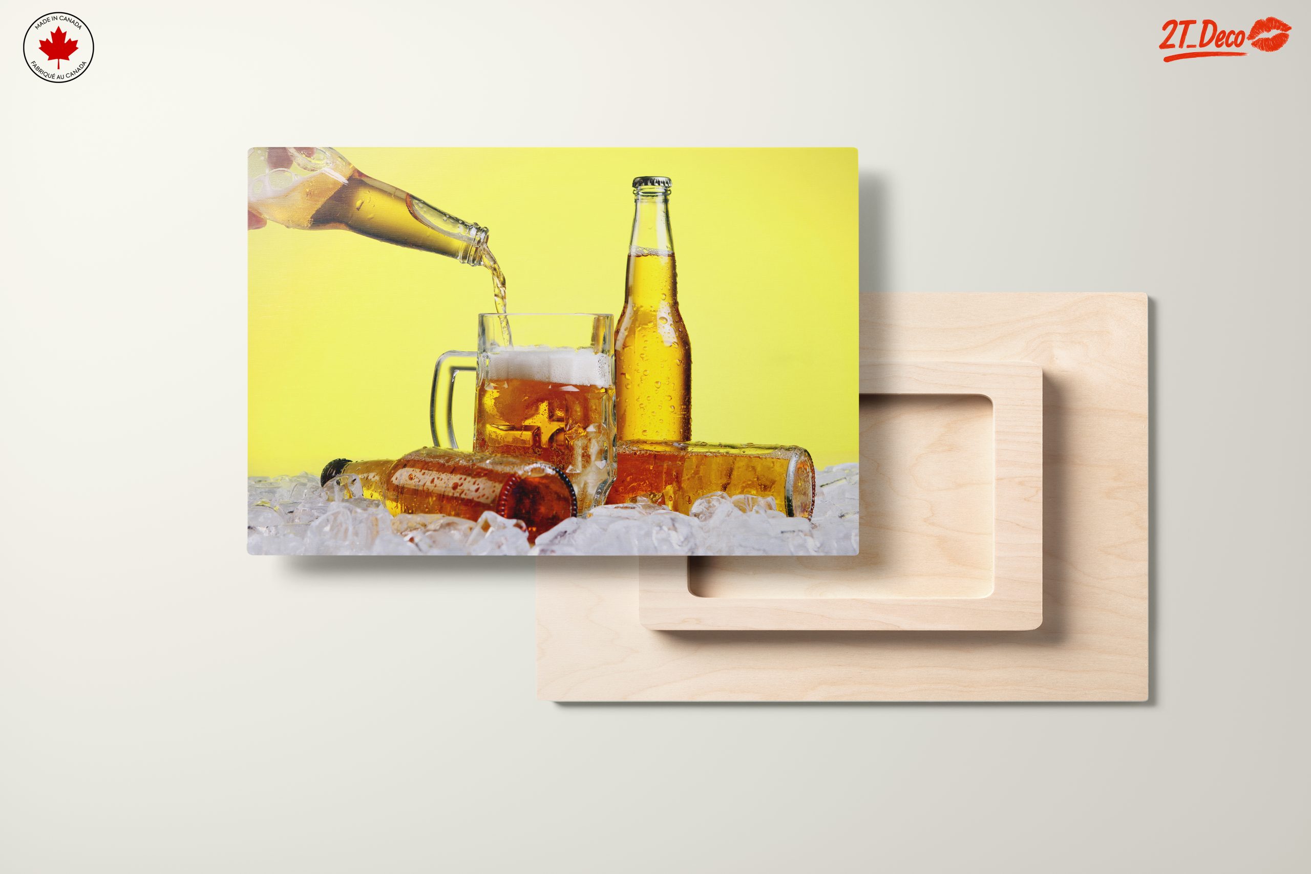 Refreshing Beer with Ice and Bottles - Image 11